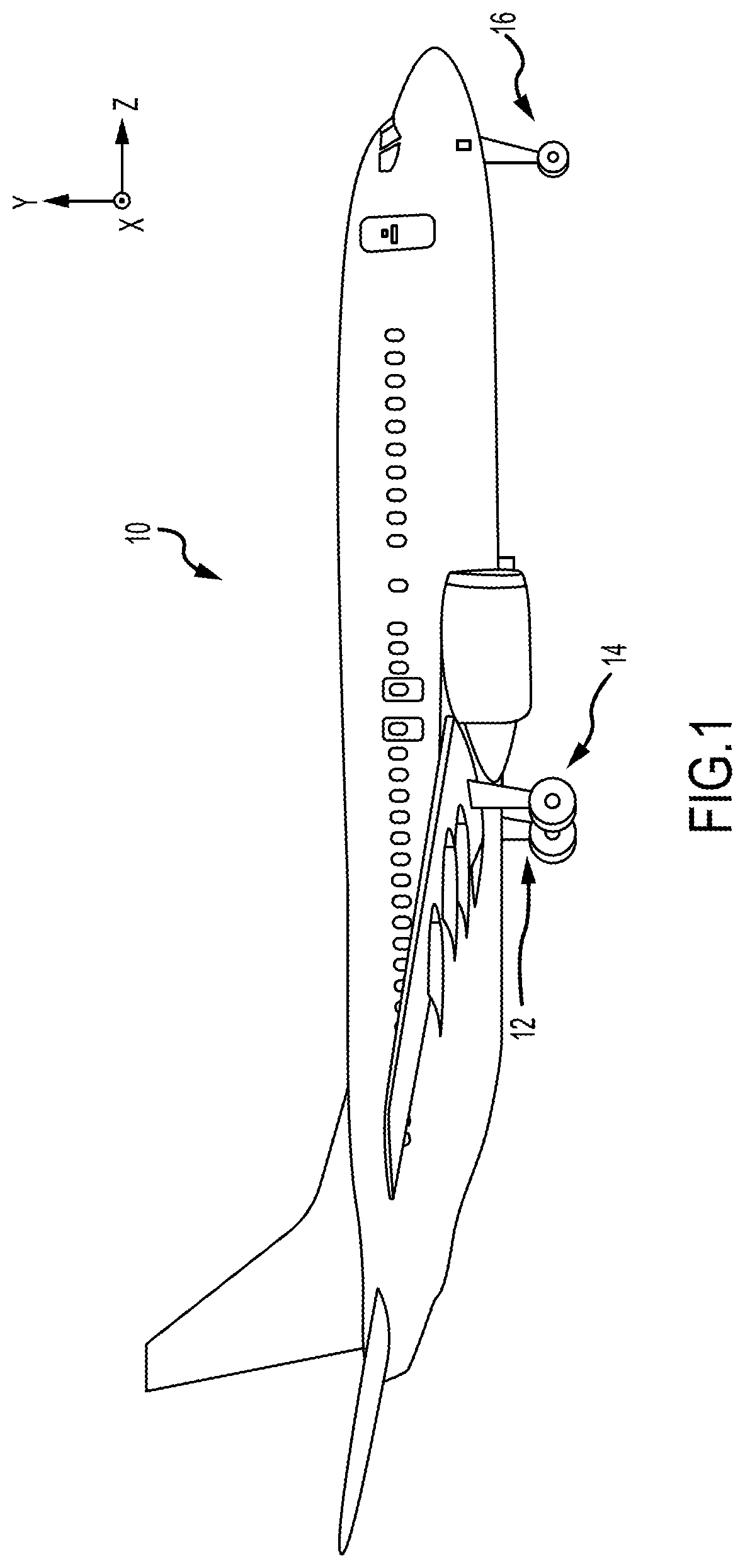 Patent US12576823 Figure 1 – Brake coefficient of friction (μ) estimation for prognostics and health management (PHM) and improved load balance (LB)