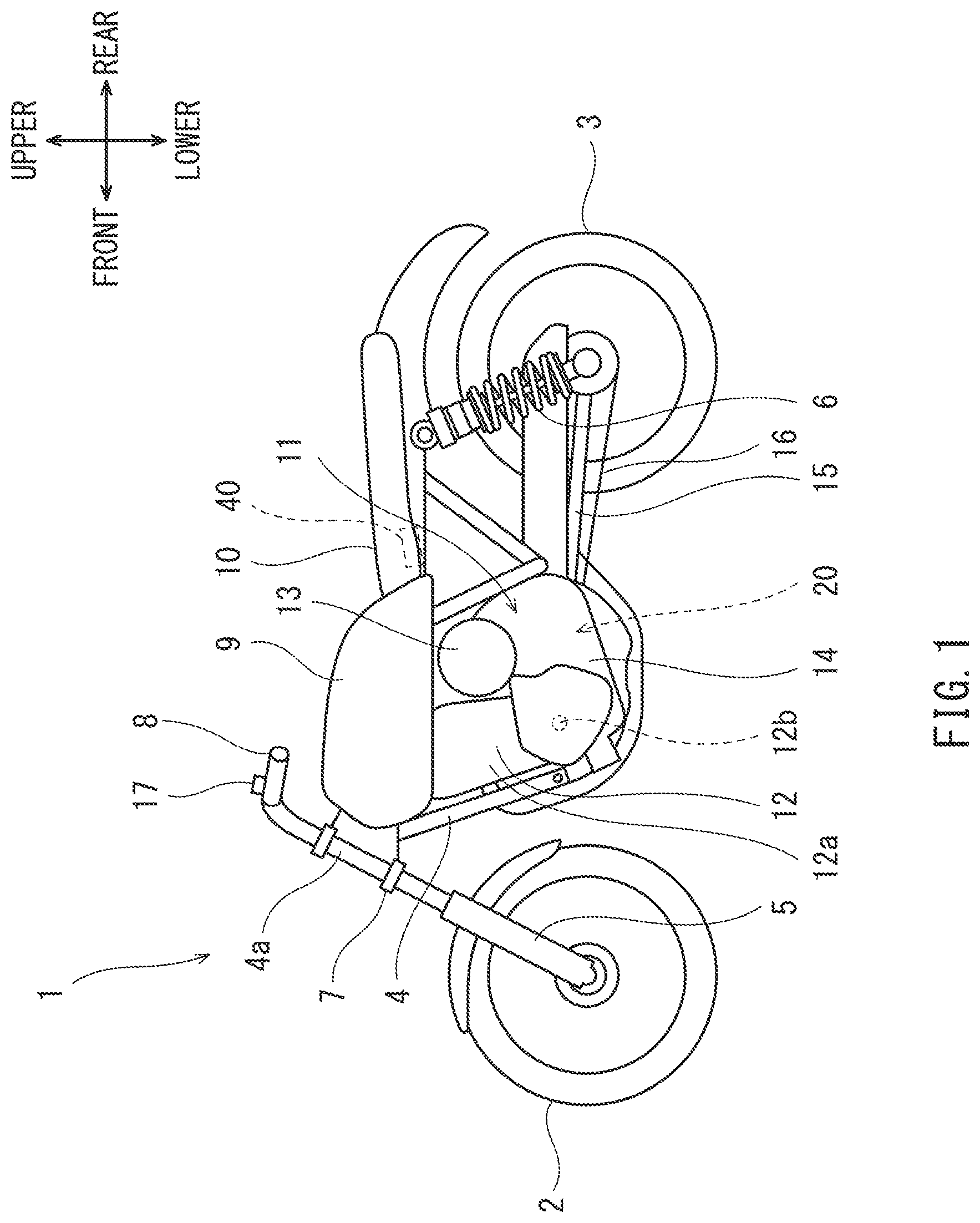 Patent US12576830 Figure 1 – Controller of vehicle and vehicle including same