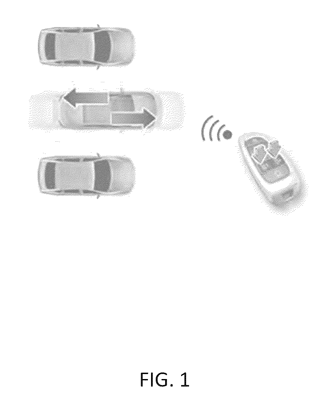 Patent US12576833 Figure 1 – Device and method of controlling remote parking assist function