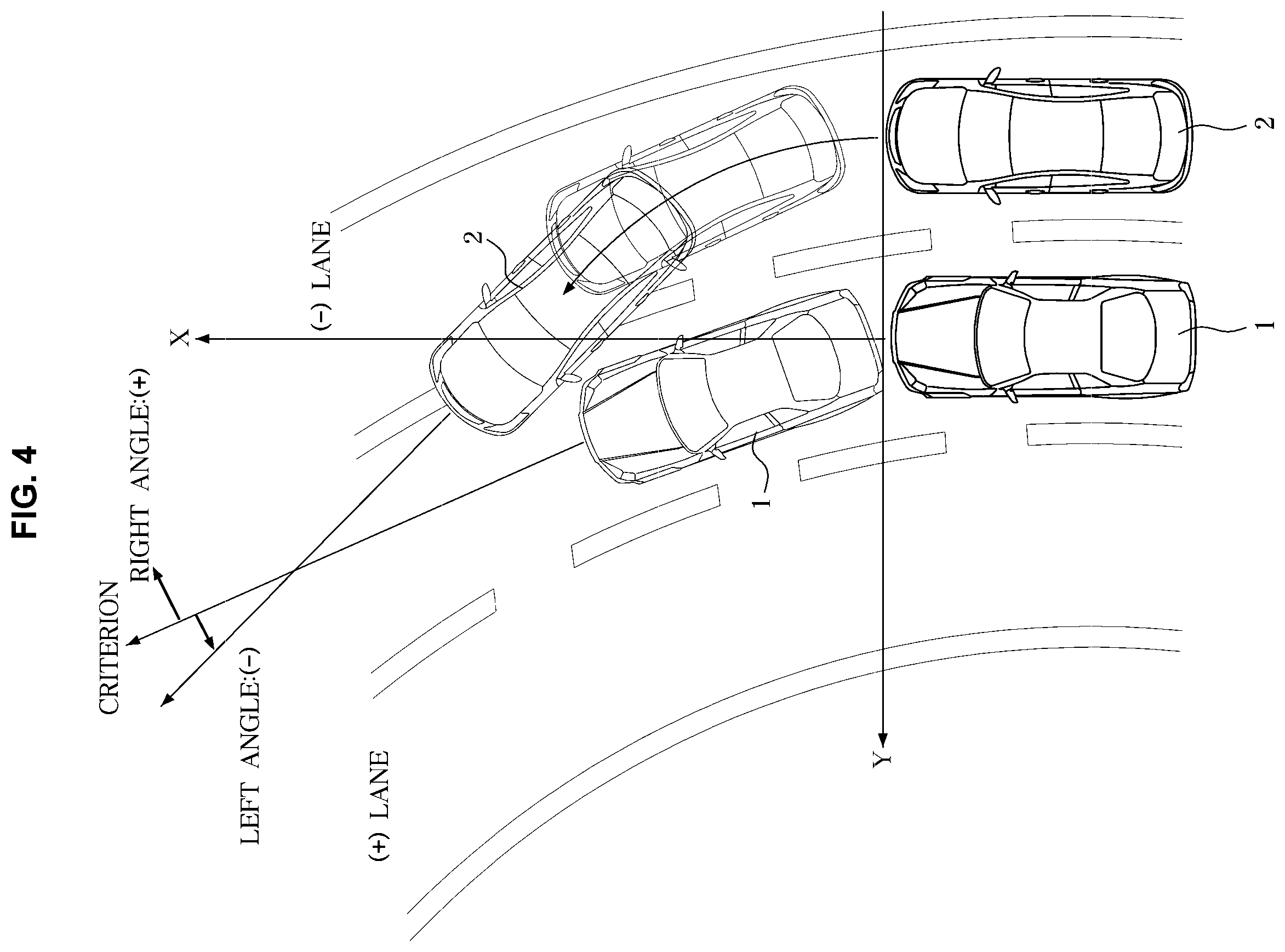 Patent US12576834 Figure 4 – Vehicle and method of controlling the same