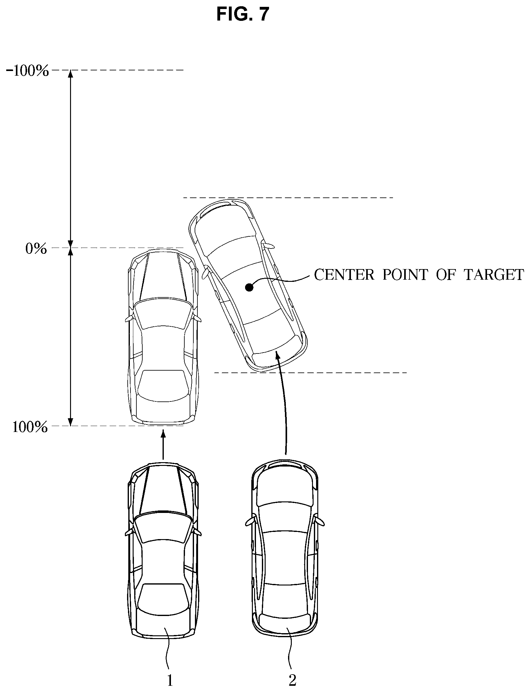 Patent US12576834 Figure 7 – Vehicle and method of controlling the same