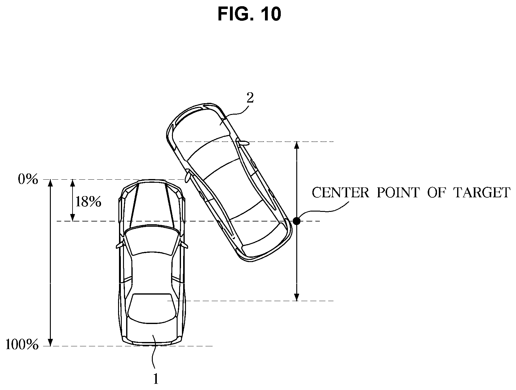 Patent US12576834 Figure 10 – Vehicle and method of controlling the same