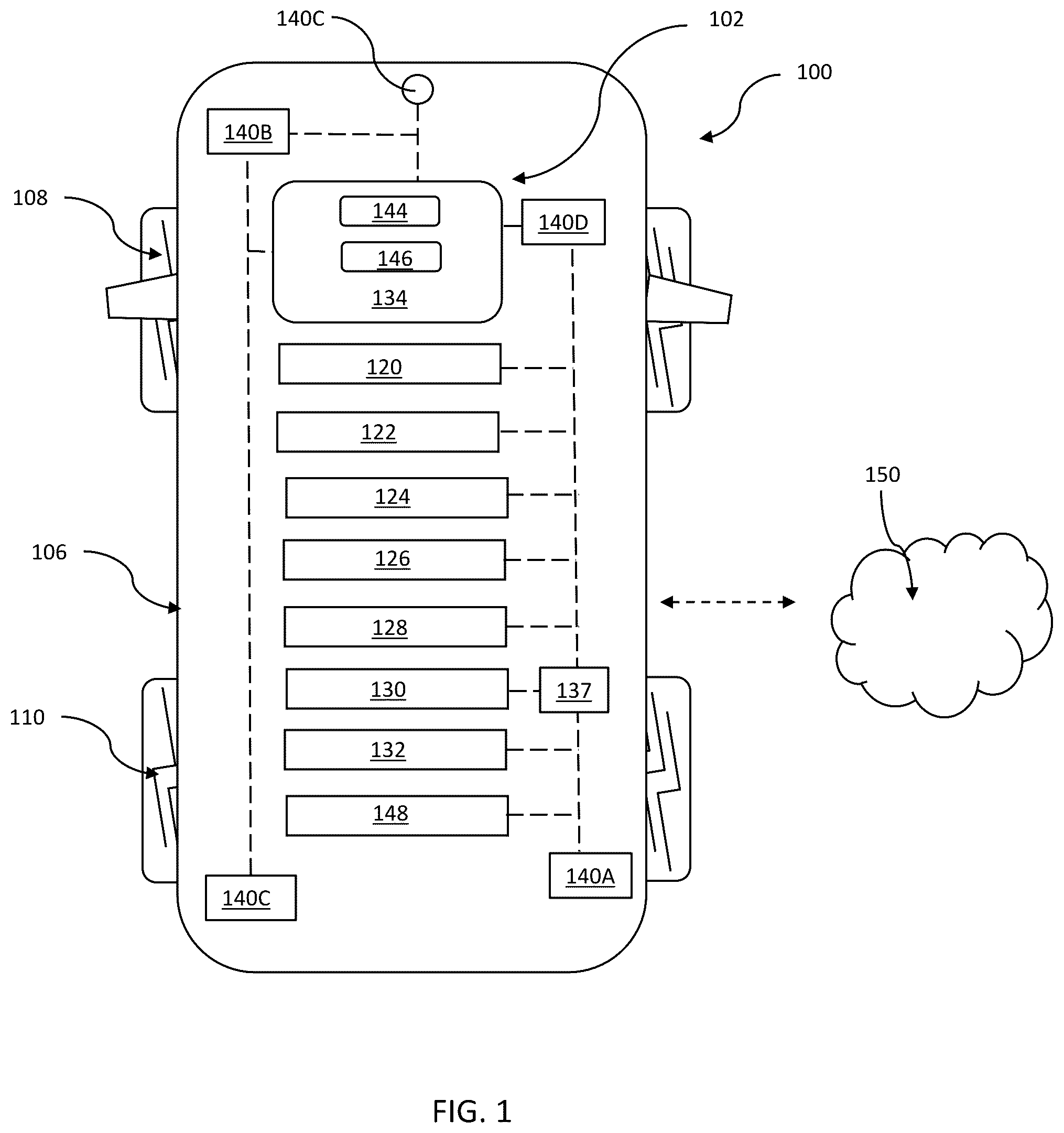 Patent US12576839 Figure 1 – Method and system of road driving optimization with decoupling of vehicle status and traffic factors