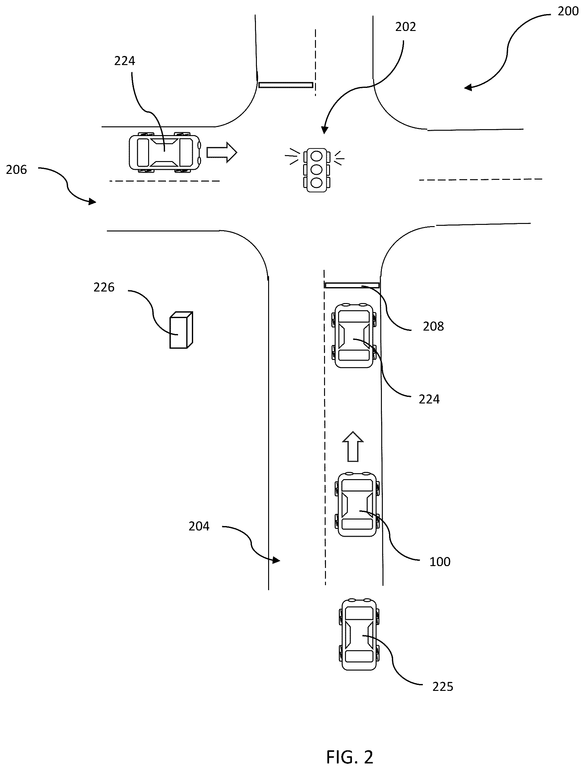 Patent US12576839 Figure 2 – Method and system of road driving optimization with decoupling of vehicle status and traffic factors