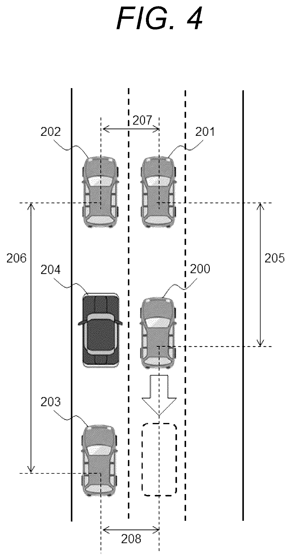 Patent US12576843 Figure 4 – Driving assistance apparatus and driving assistance method