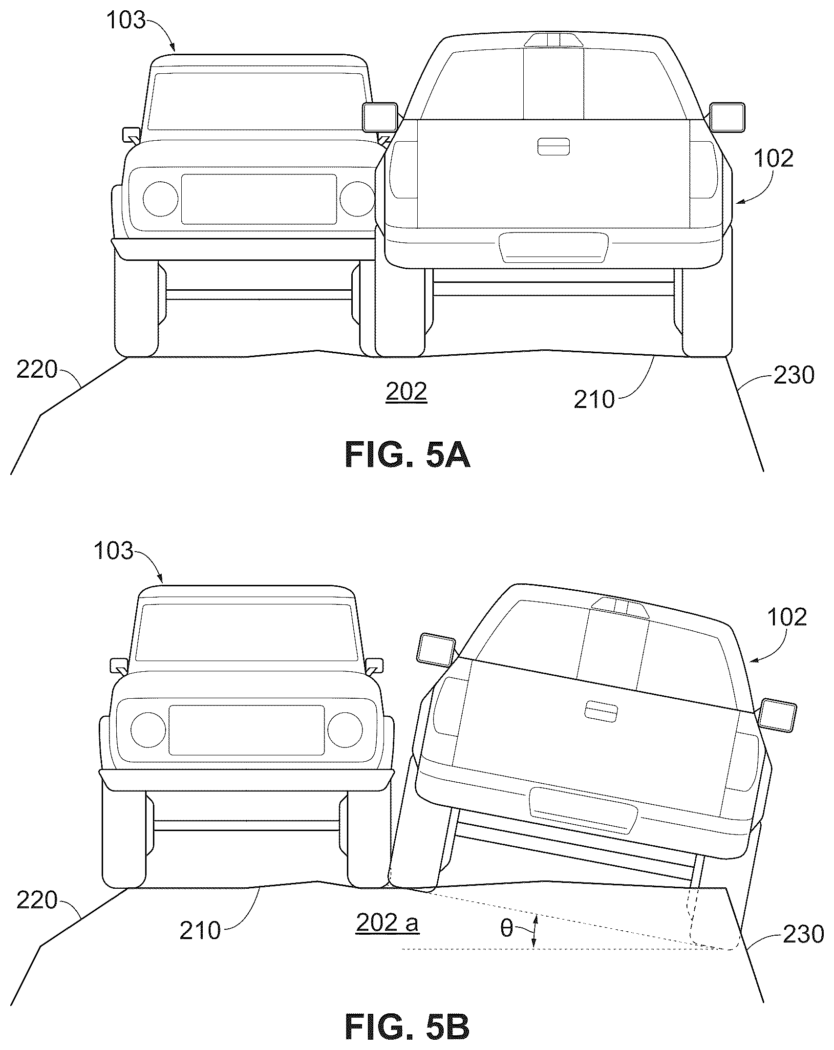 Patent US12576851 Figure 6 – Vehicle pass maneuvering