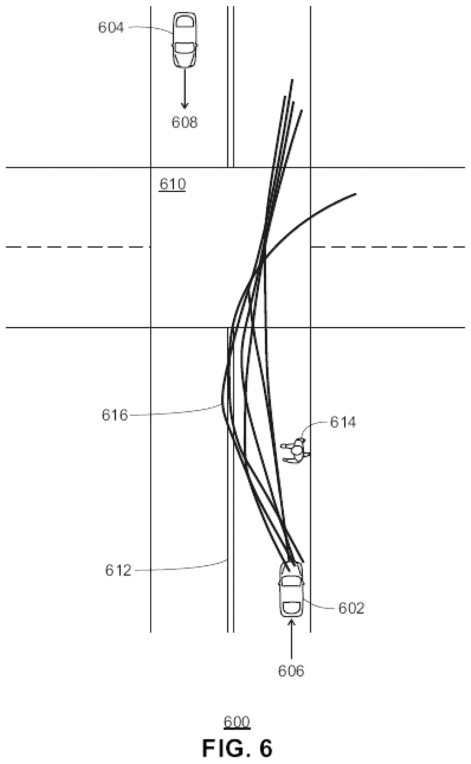 Patent US12576865 Figure 6 – Control system testing utilizing rulebook scenario generation