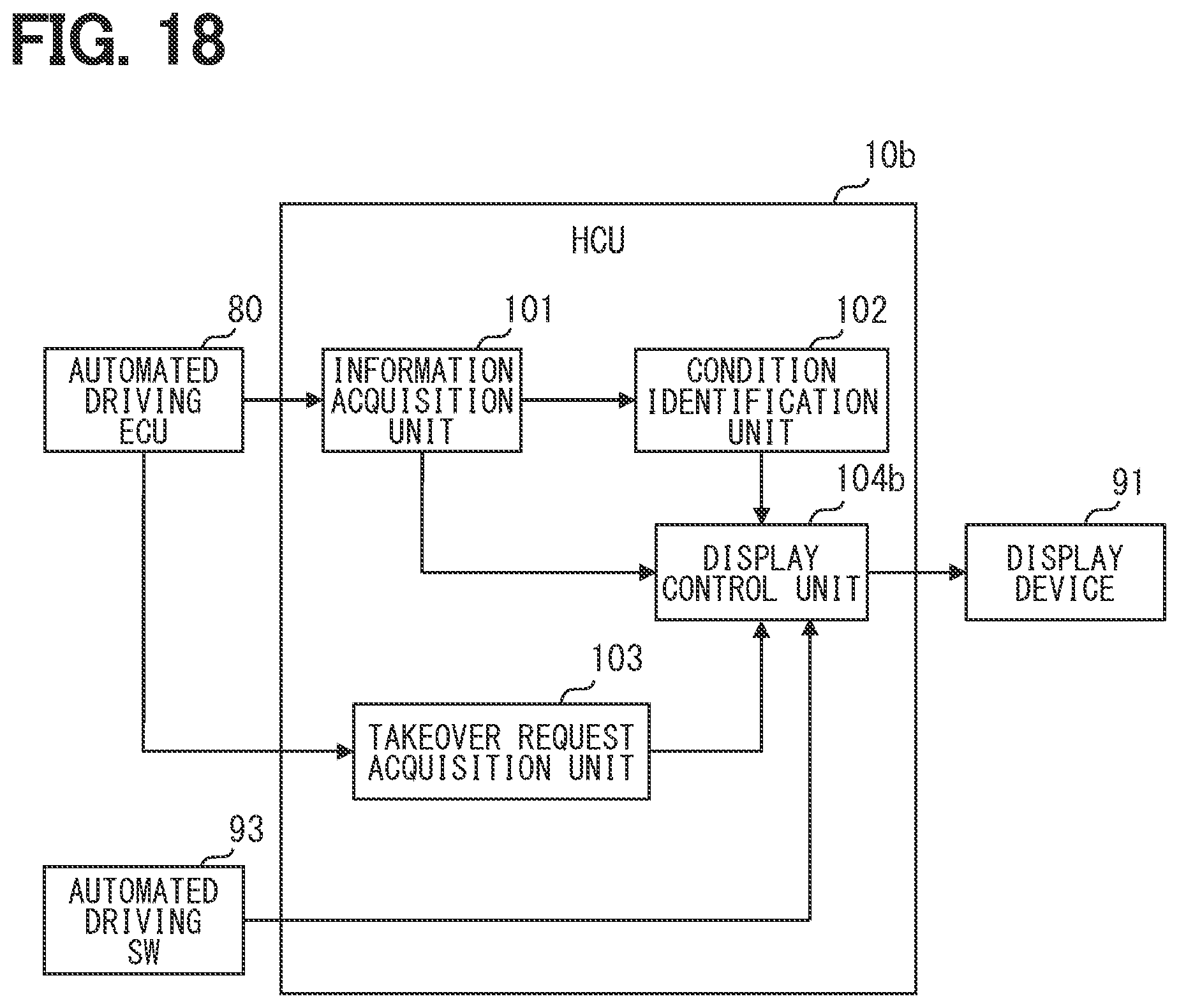 Patent US12576869 Figure 12 – Vehicle display control device, vehicle display control system, and vehicle display control method