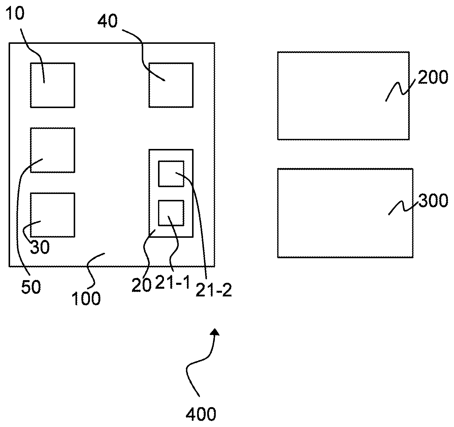 Patent US12576872 Figure 1 – Device for producing a signal which can be haptically perceived by a user of a vehicle