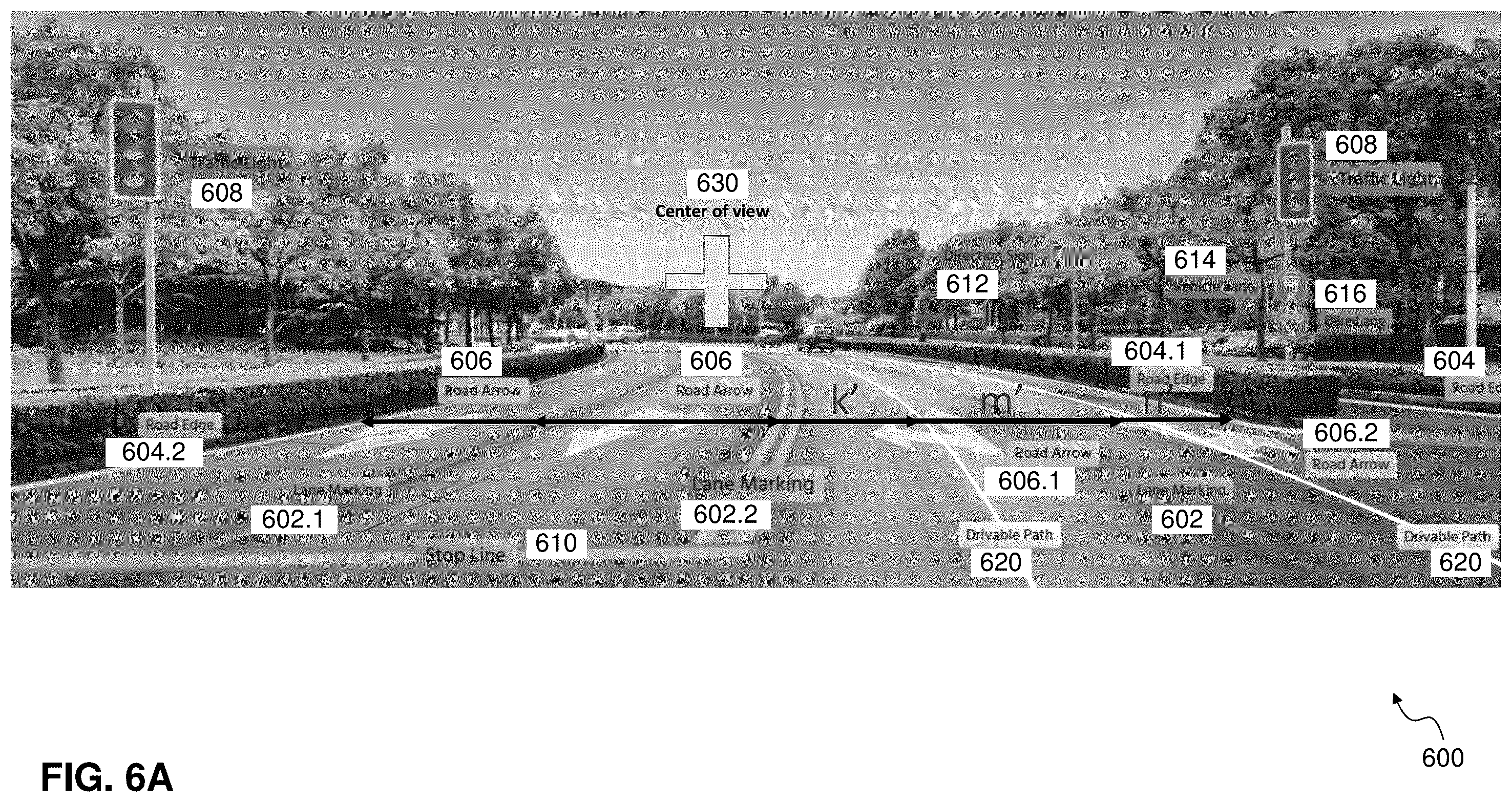 Patent US12576874 Figure 8 – Driver scoring system and method using optimum path deviation