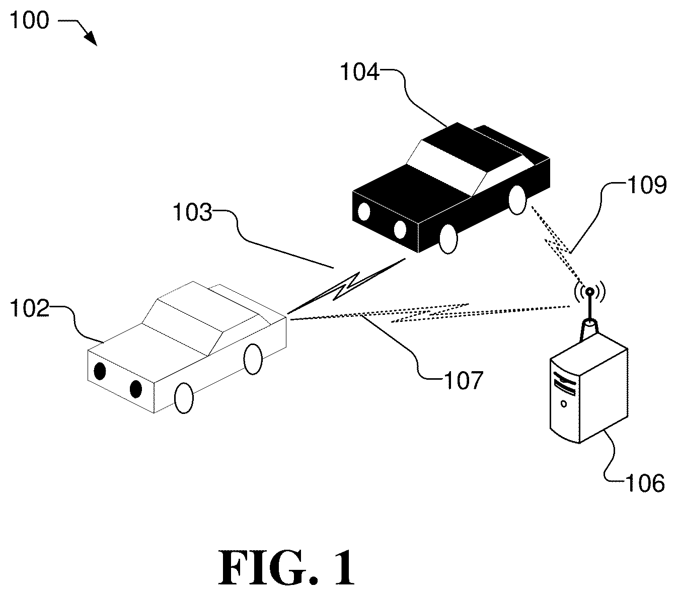 Patent US12576875 — Vehicle maneuver estimation accuracy conveyance — Figure 1