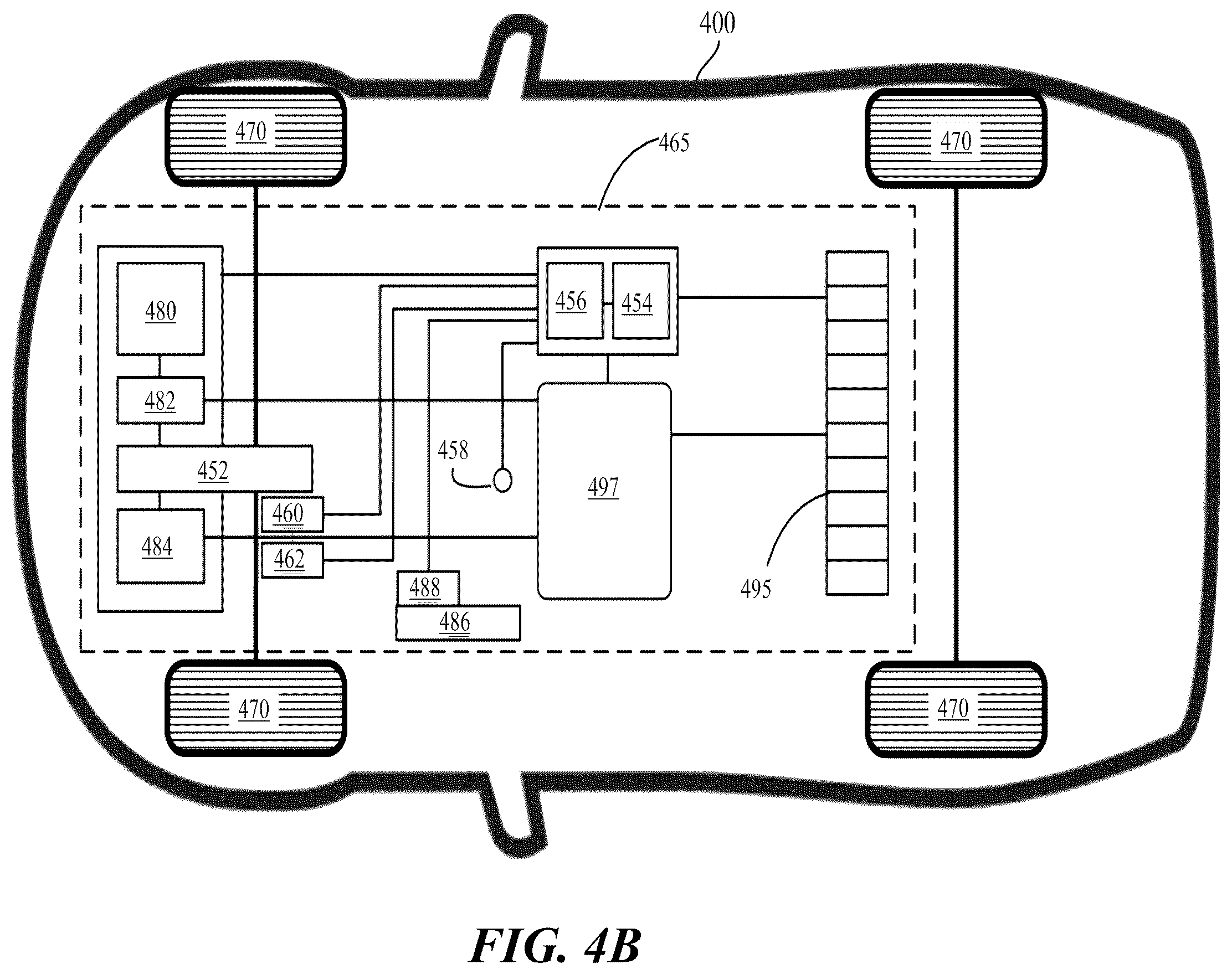 Patent US12576881 Figure 5 – Method for polynomial based predictions of ego vehicles and adversarial agents