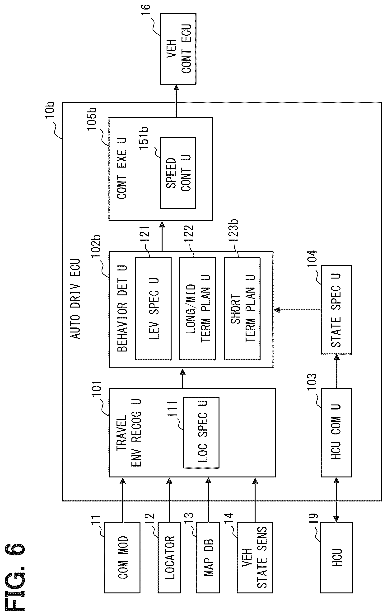Patent US12576891 Figure 6 – Vehicle control device and vehicle control method