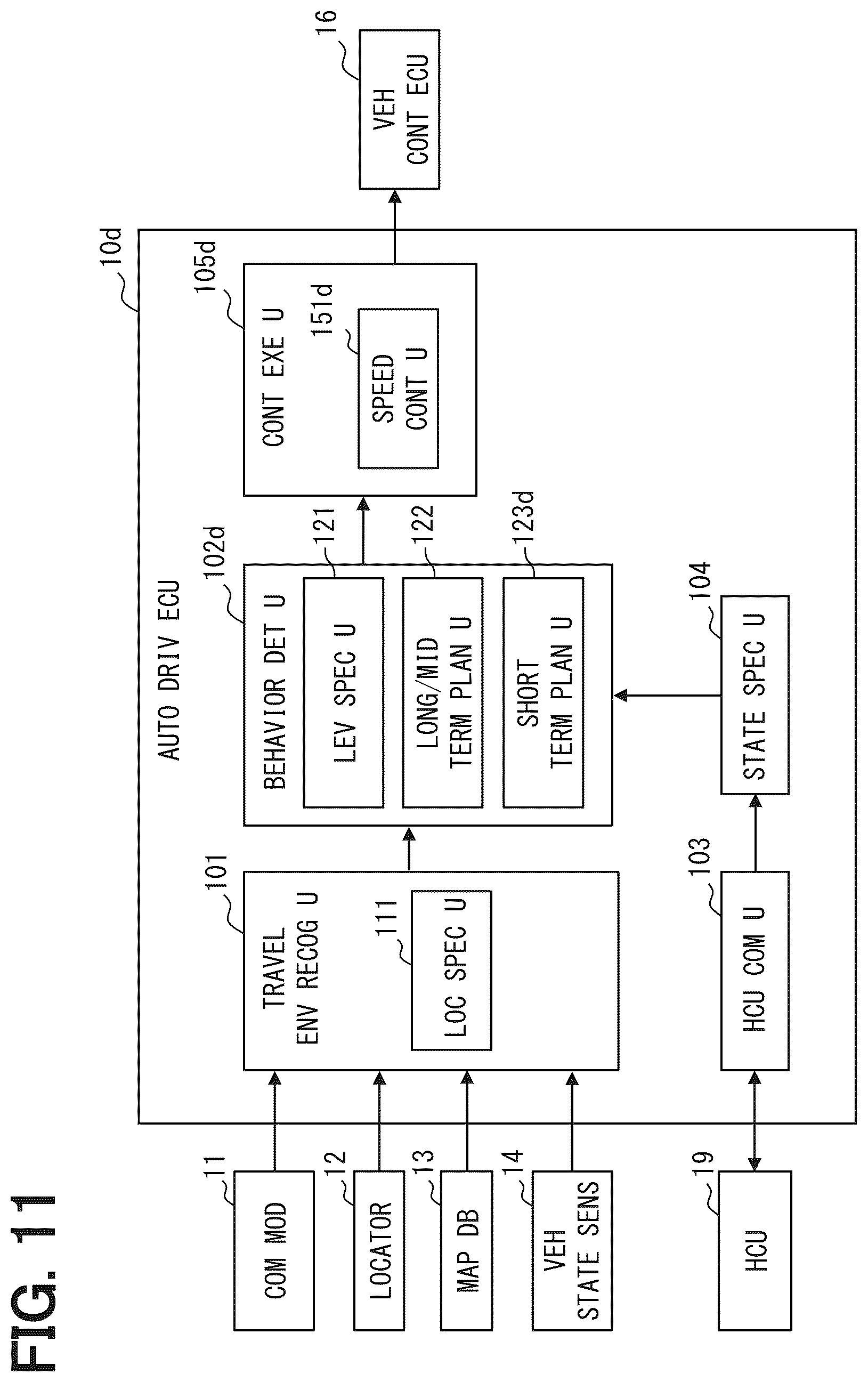 Patent US12576891 Figure 10 – Vehicle control device and vehicle control method