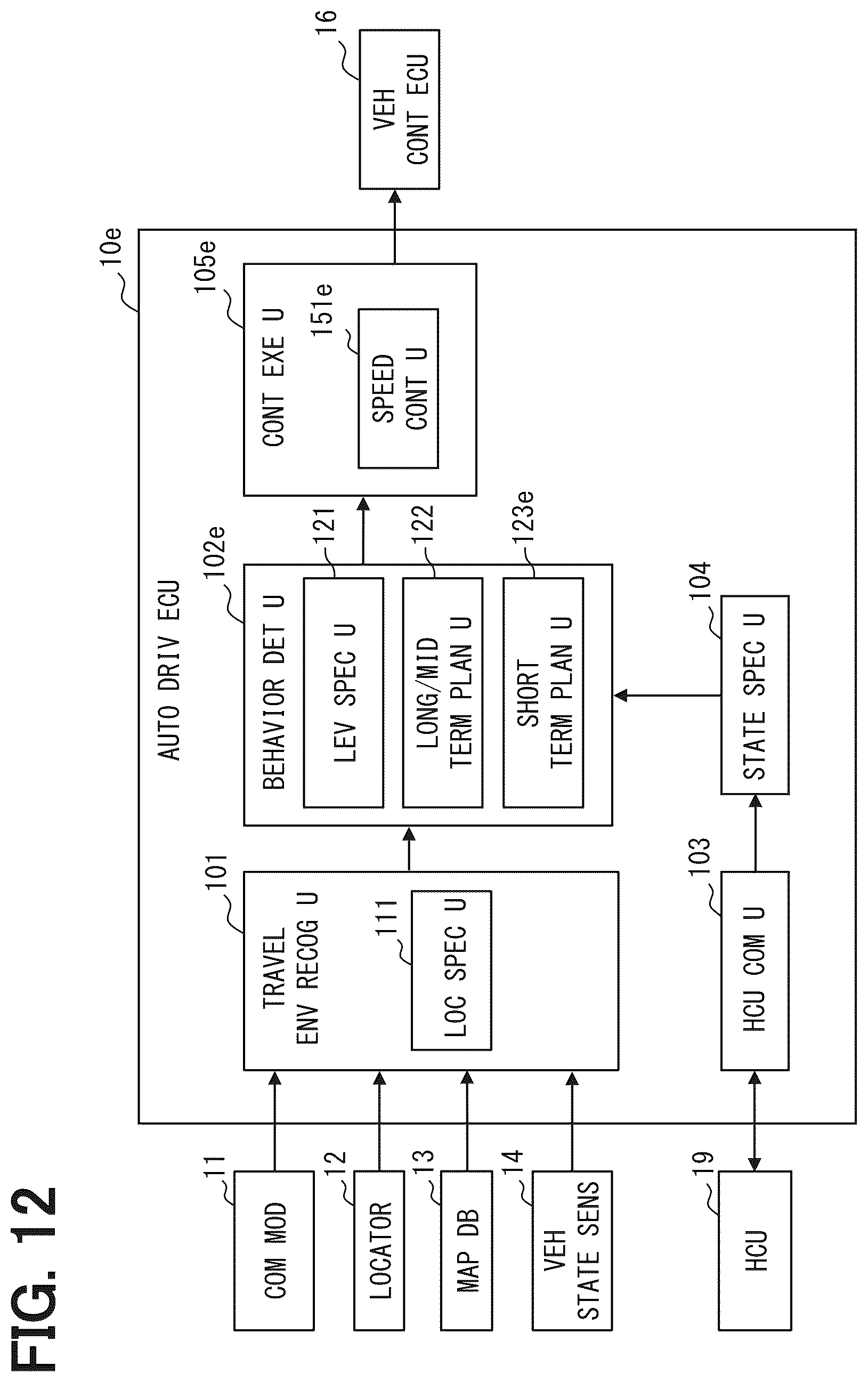 Patent US12576891 Figure 11 – Vehicle control device and vehicle control method