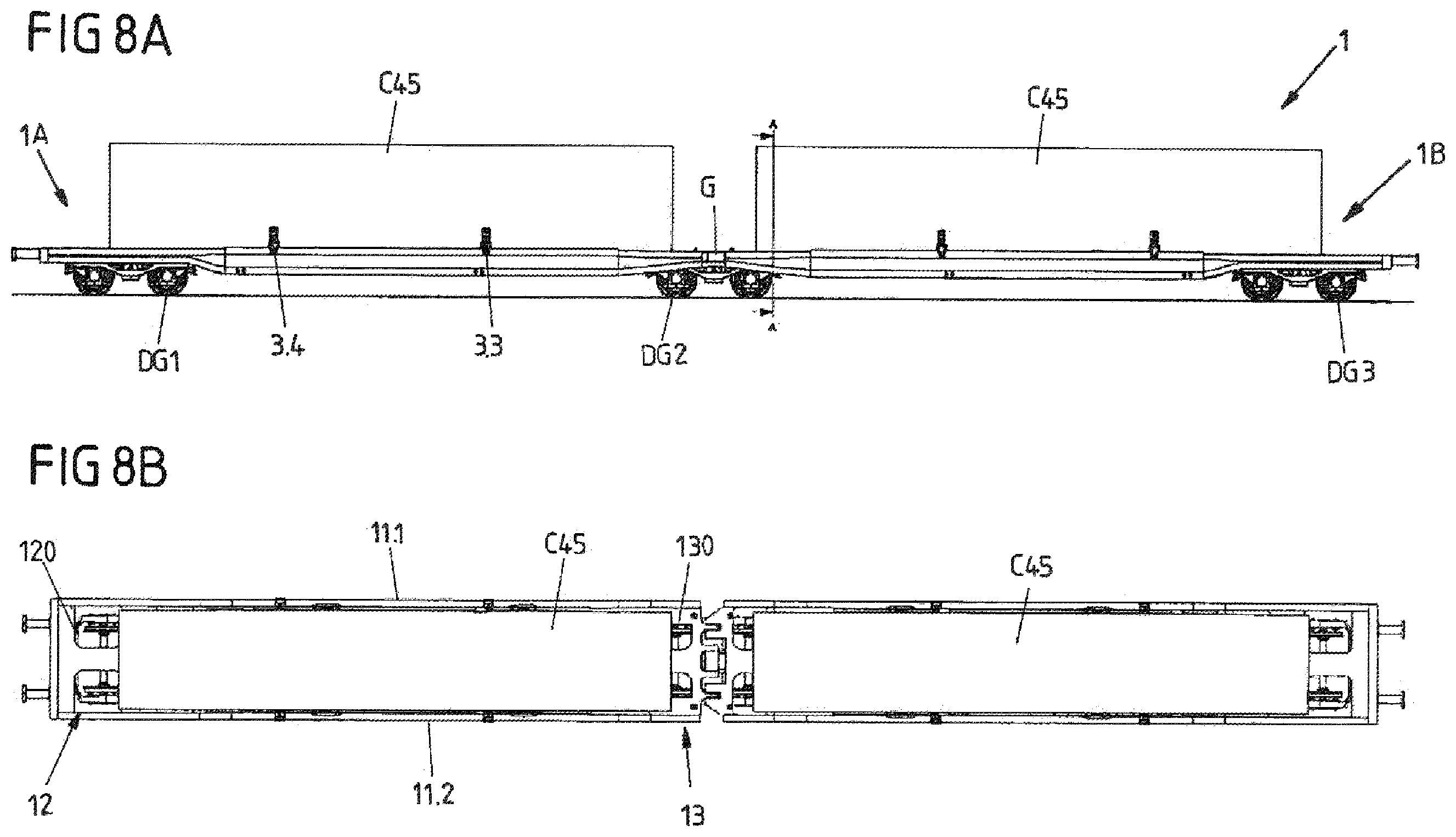 Patent US12576892 Figure 9 – Goods wagon for transporting goods and basin for such a goods wagon