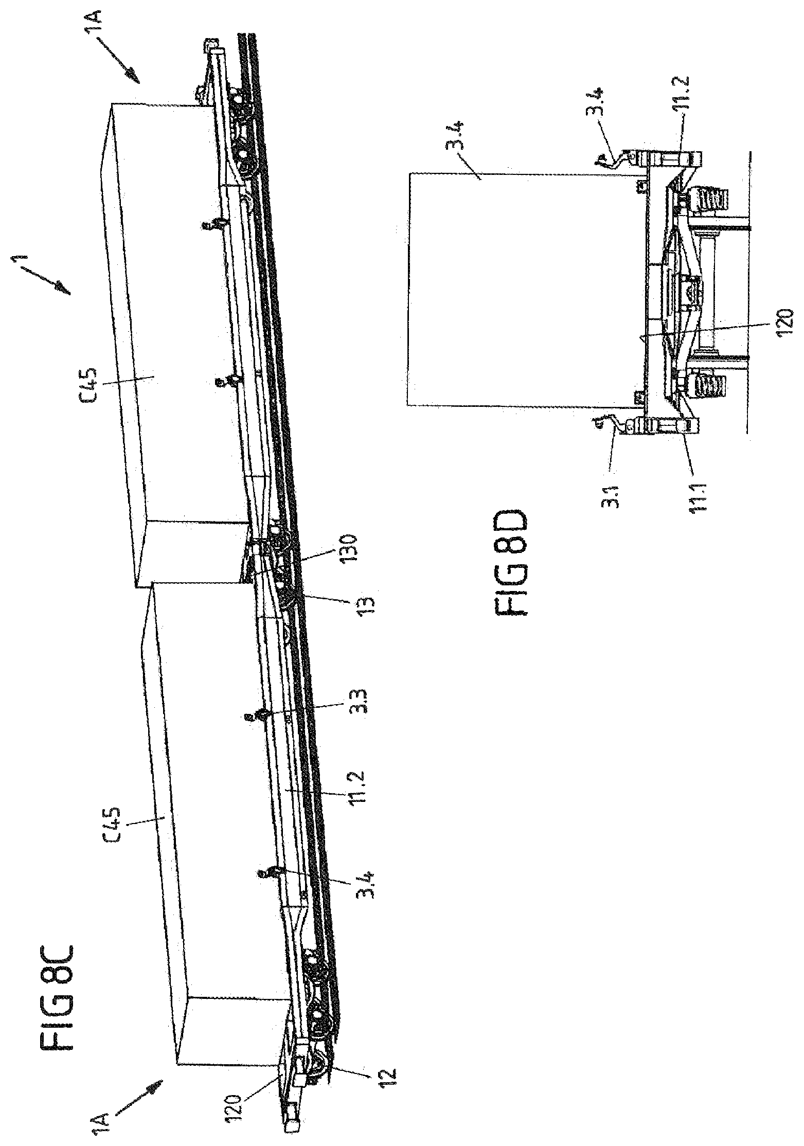 Patent US12576892 Figure 10 – Goods wagon for transporting goods and basin for such a goods wagon