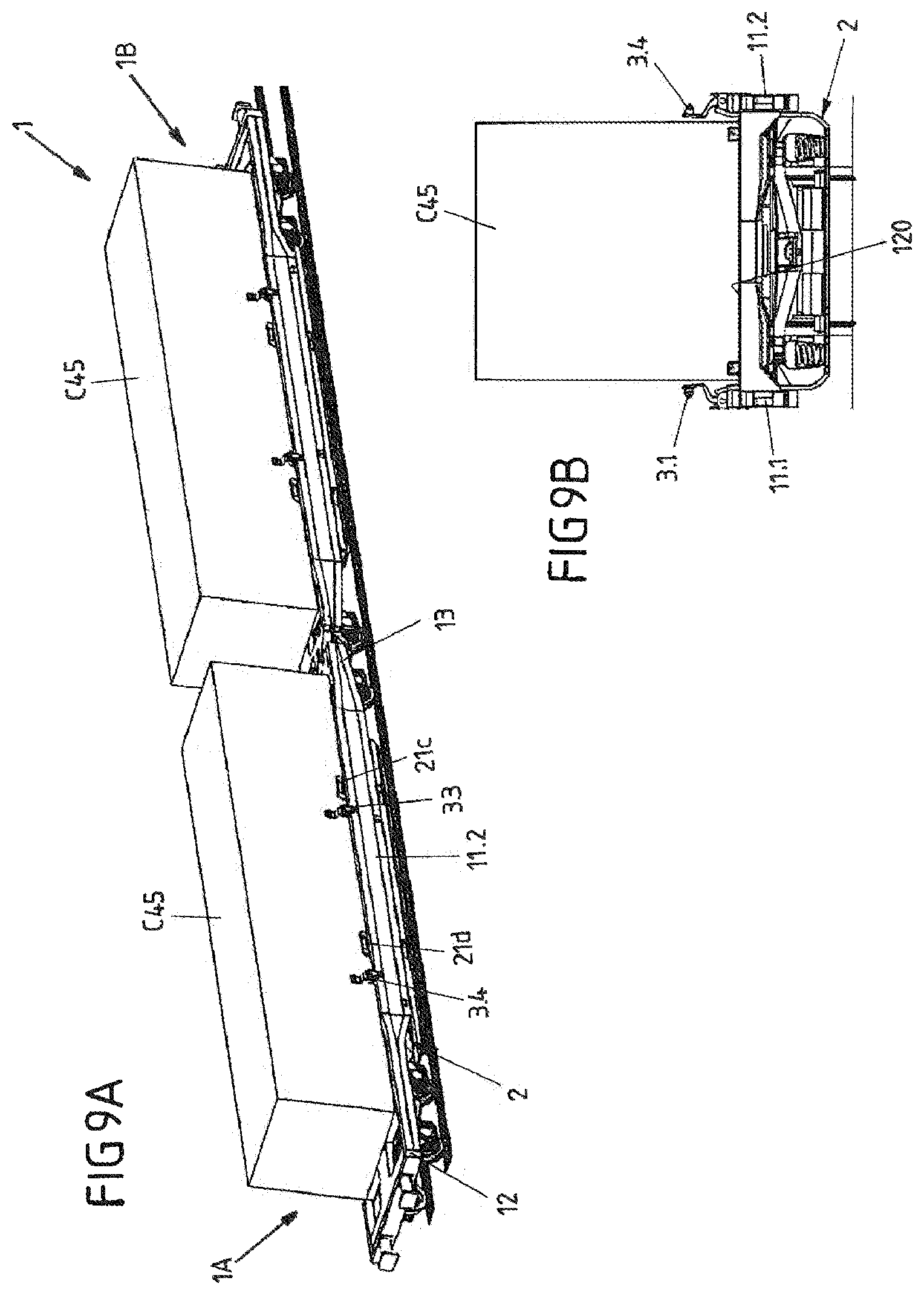 Patent US12576892 Figure 11 – Goods wagon for transporting goods and basin for such a goods wagon
