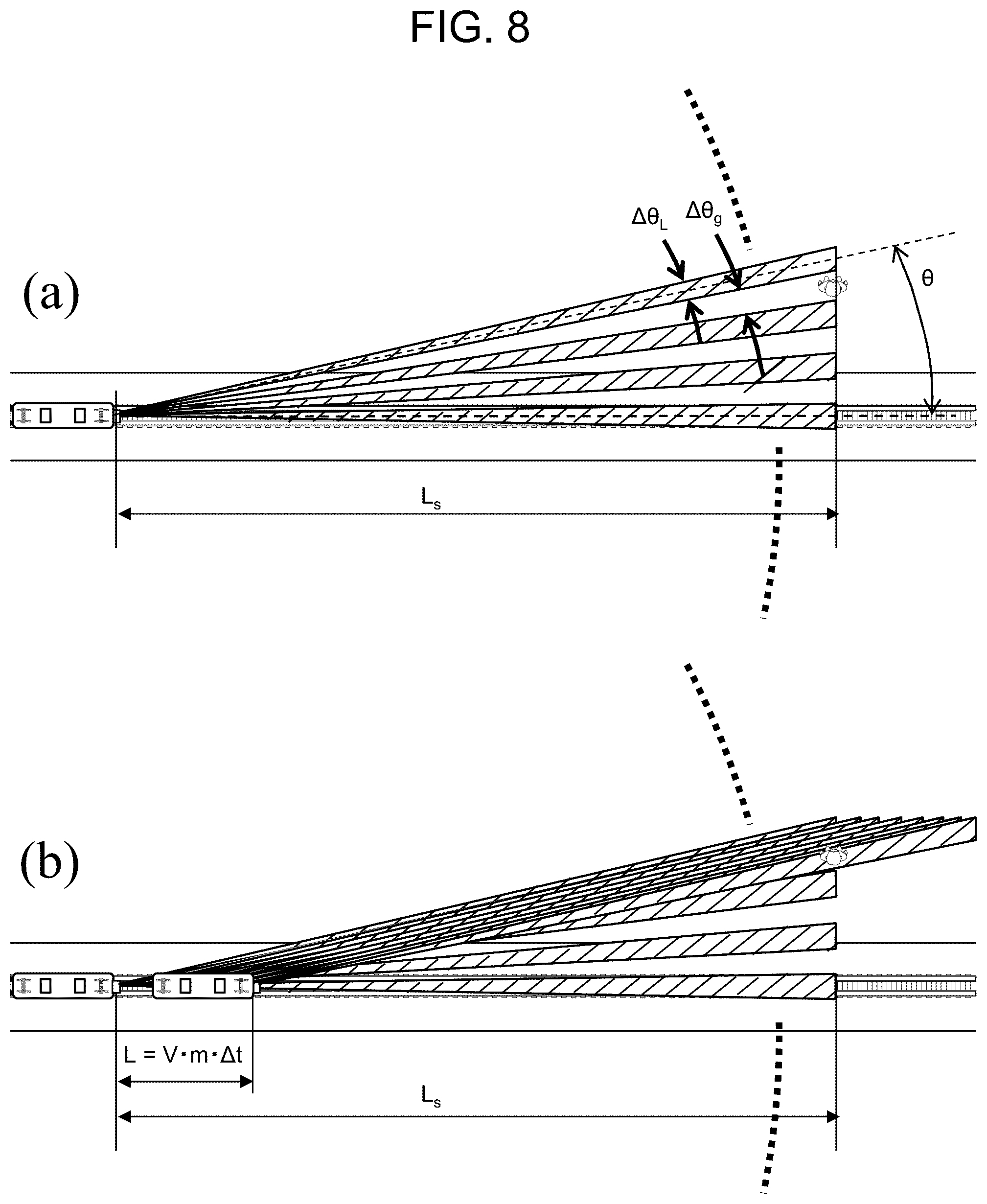 Patent US12576895 Figure 8 – Obstacle detection system, obstacle detection method, and self-location estimation system