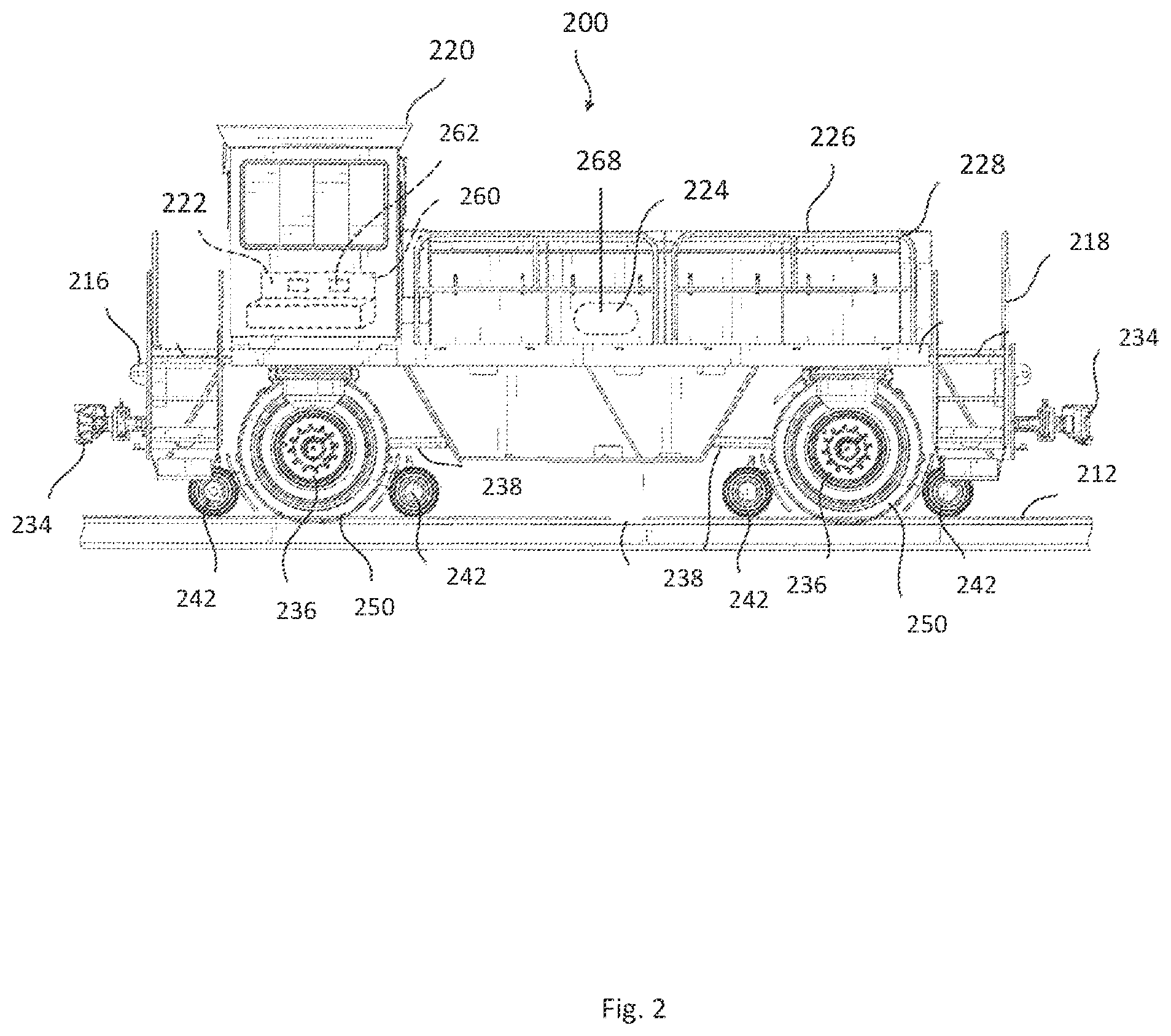 Patent US12576896 Figure 2 – Vehicle control systems and methods