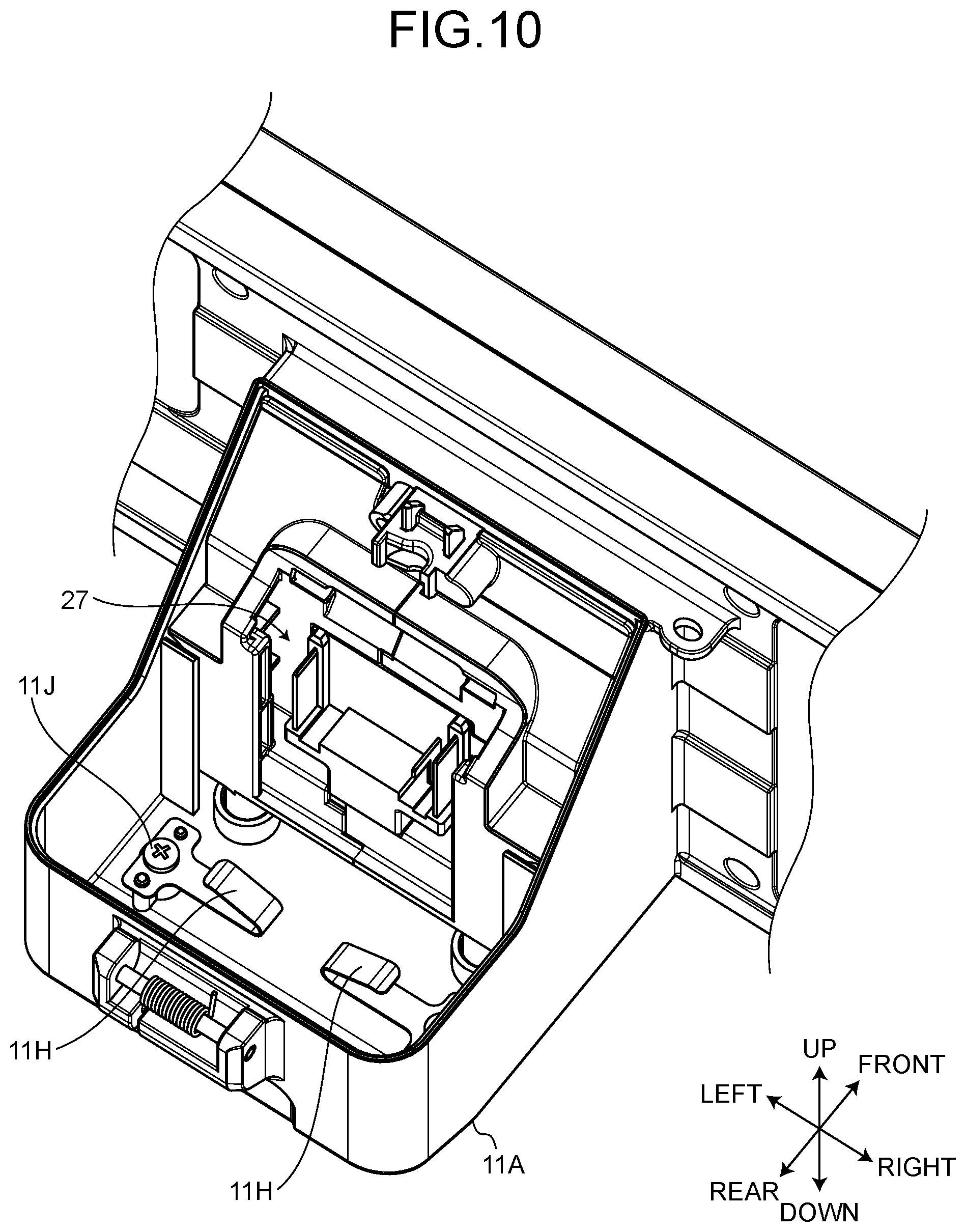 Patent US12576899 Figure 10 – Power-assisted trolley