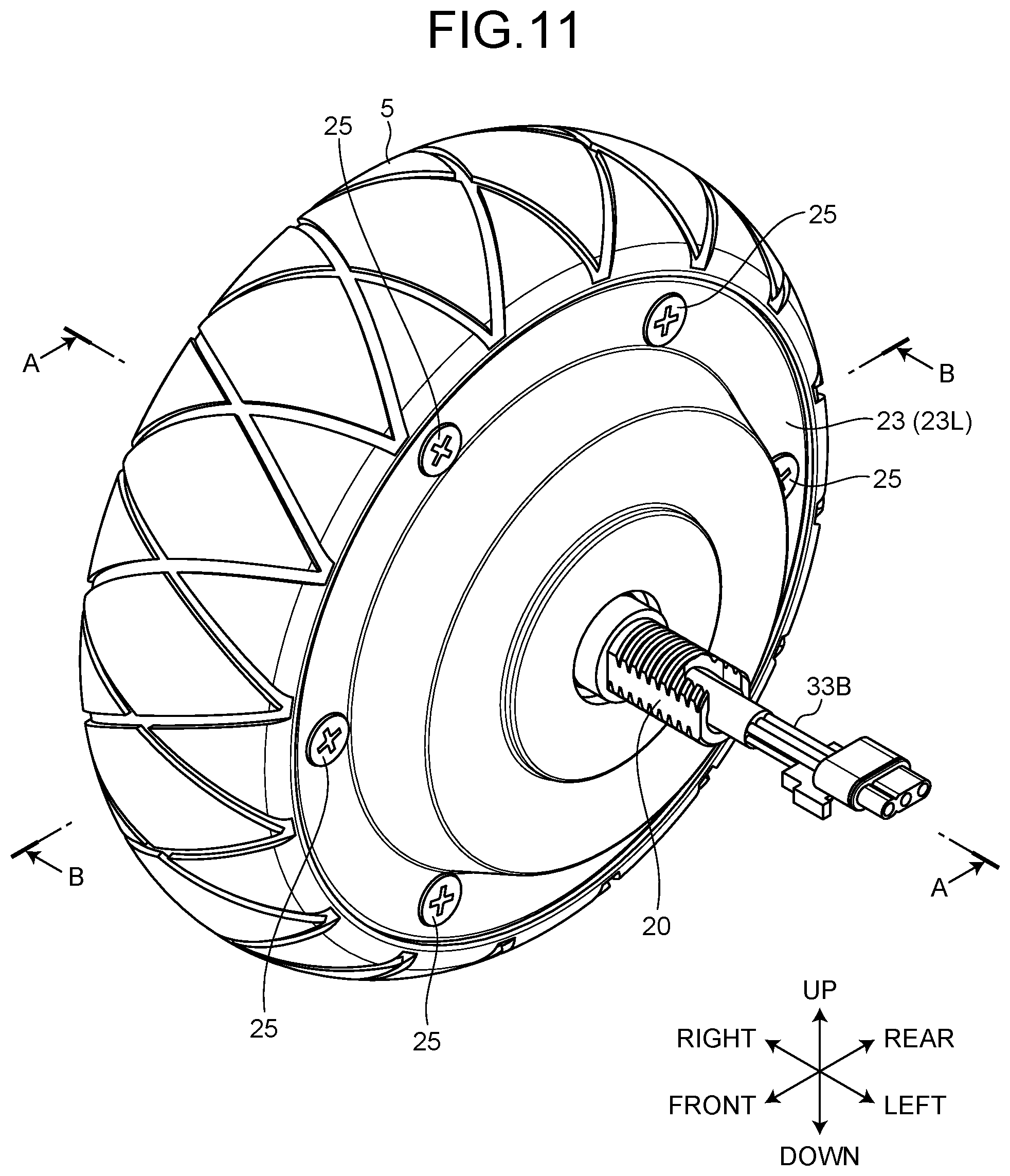Patent US12576899 Figure 11 – Power-assisted trolley