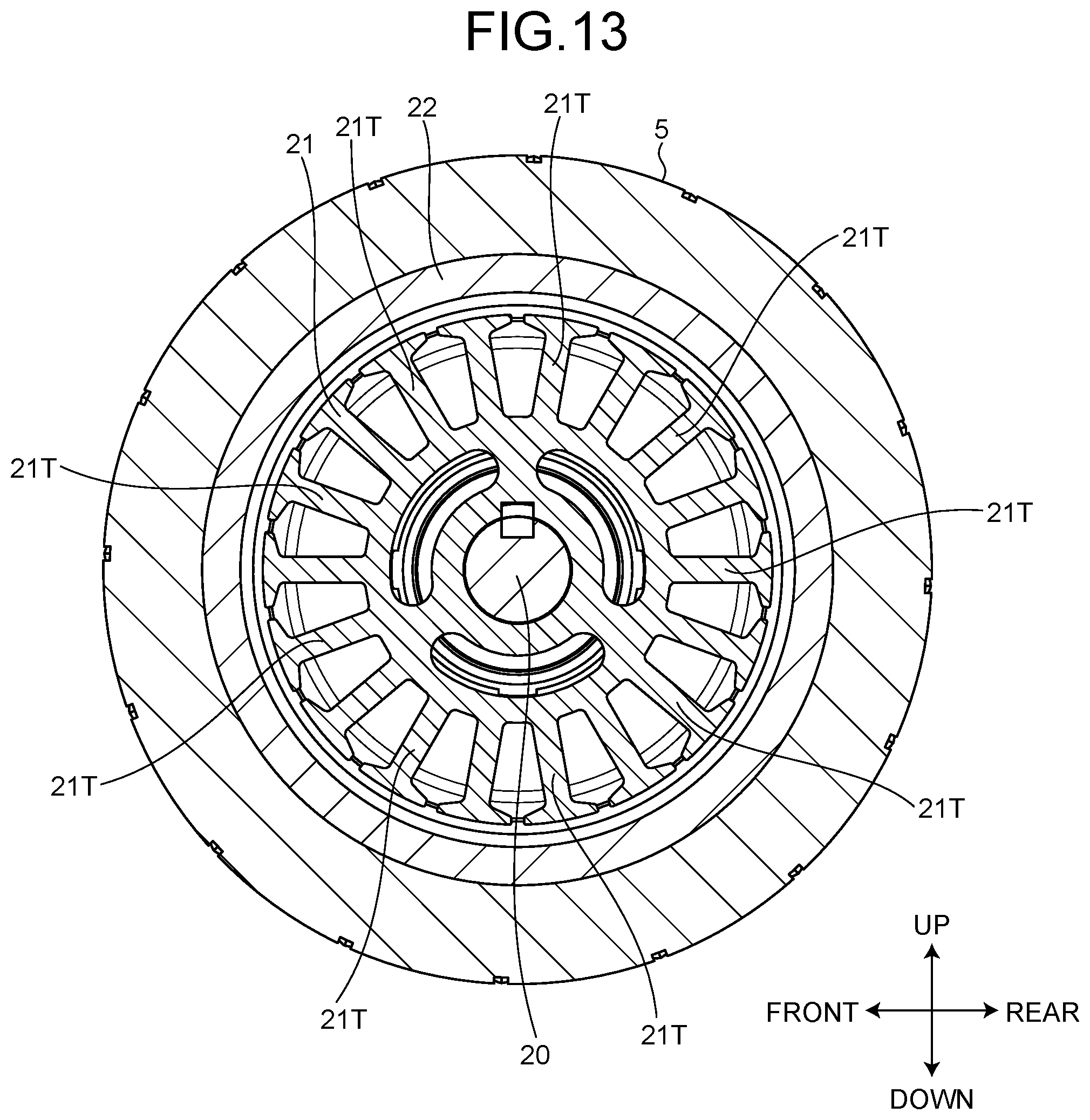 Patent US12576899 Figure 13 – Power-assisted trolley