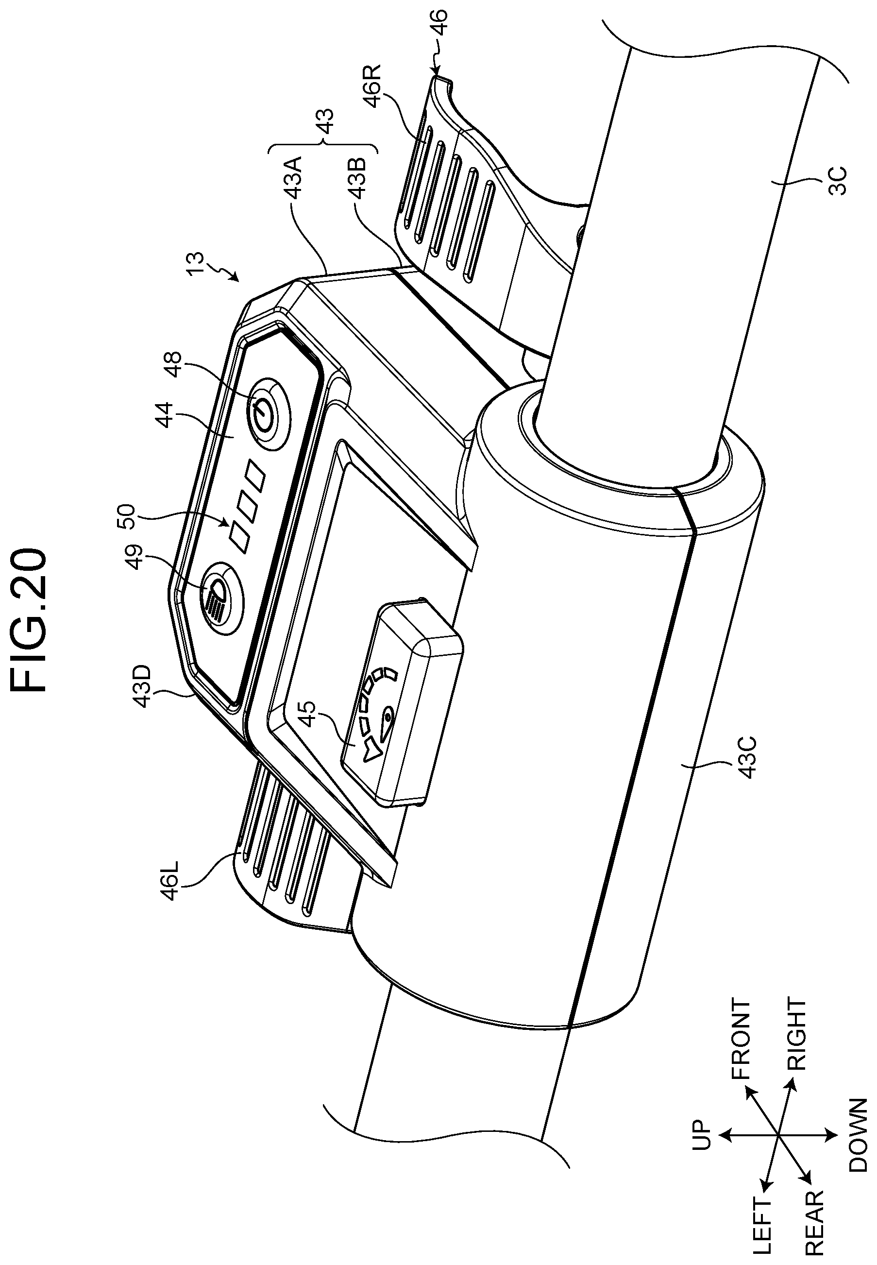 Patent US12576899 Figure 19 – Power-assisted trolley