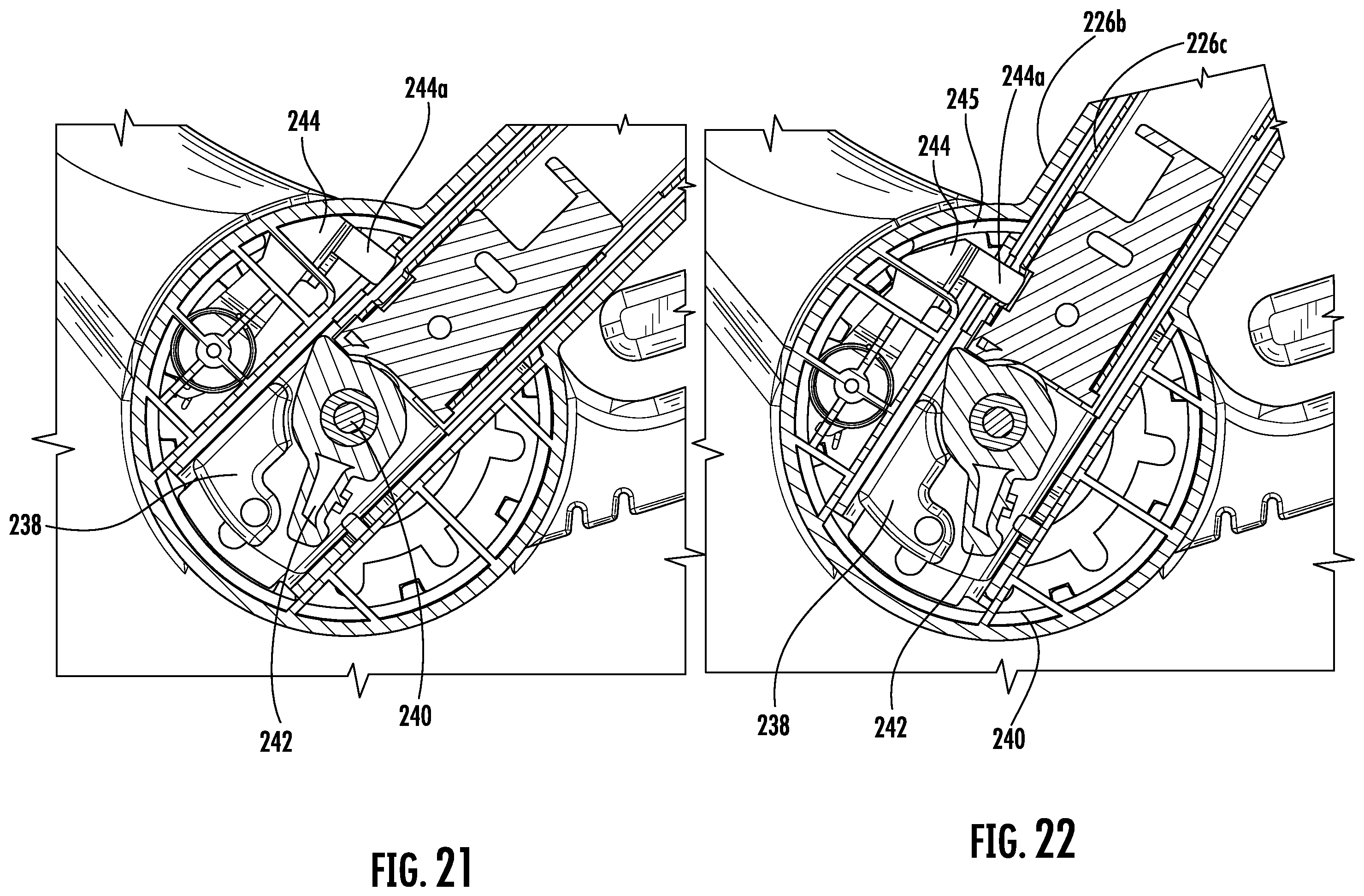 Patent US12576900 Figure 17 – Travel system having a child carrier with handle that extends and/or rotates