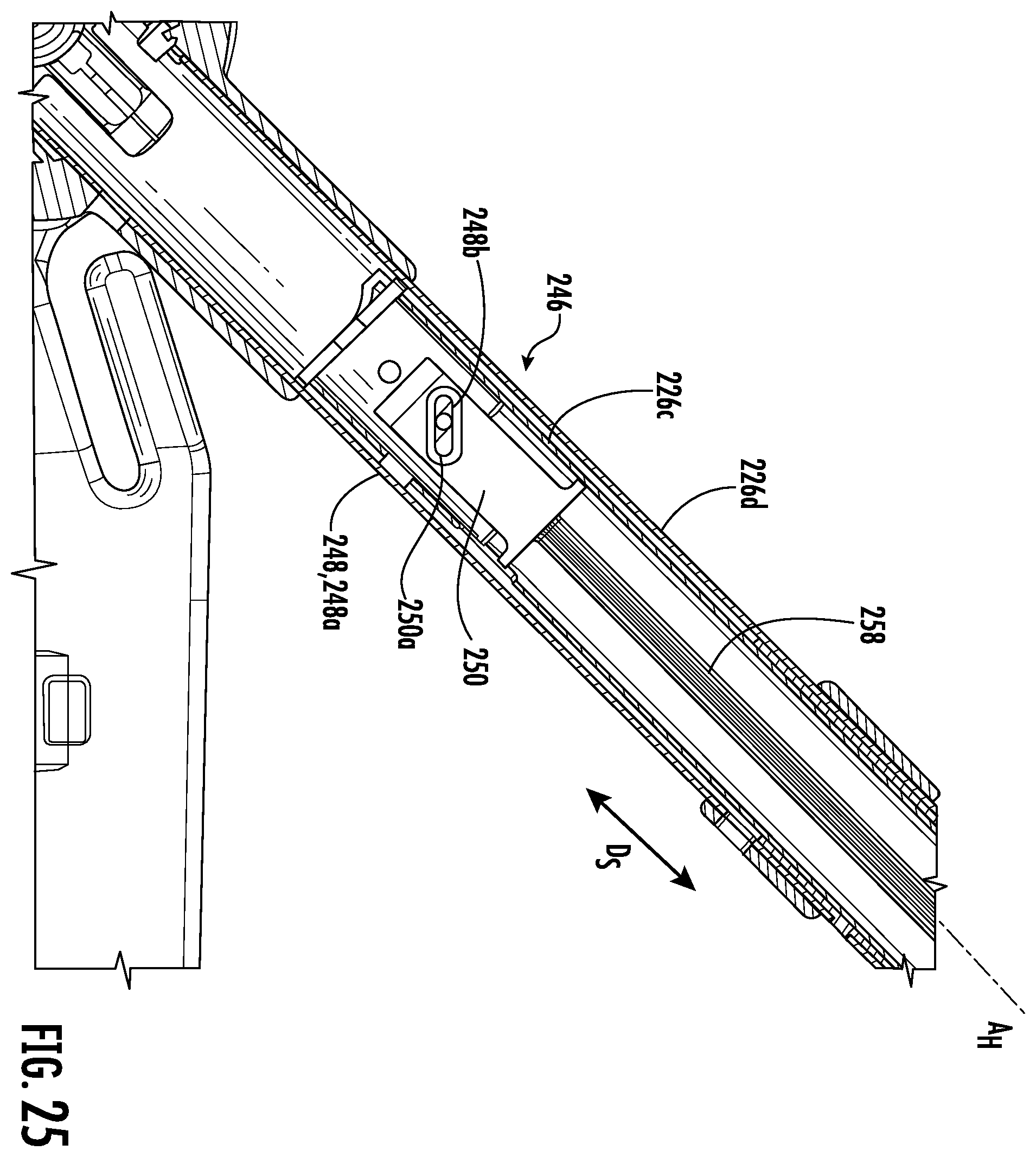 Patent US12576900 Figure 19 – Travel system having a child carrier with handle that extends and/or rotates