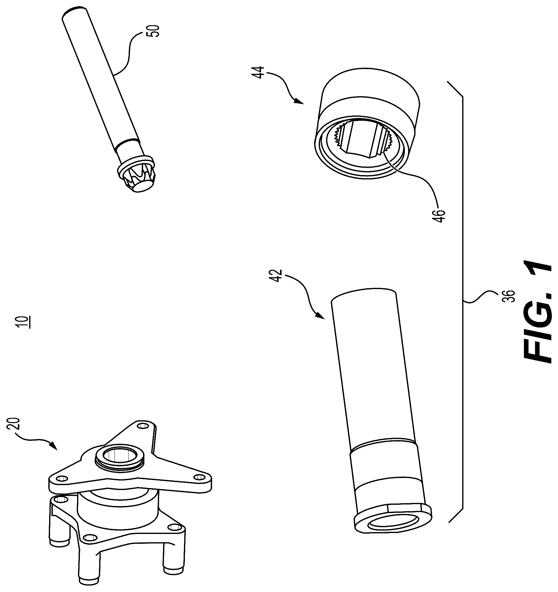 Patent US12576905 Figure 1 – Smart steering kit for traditional steering gears