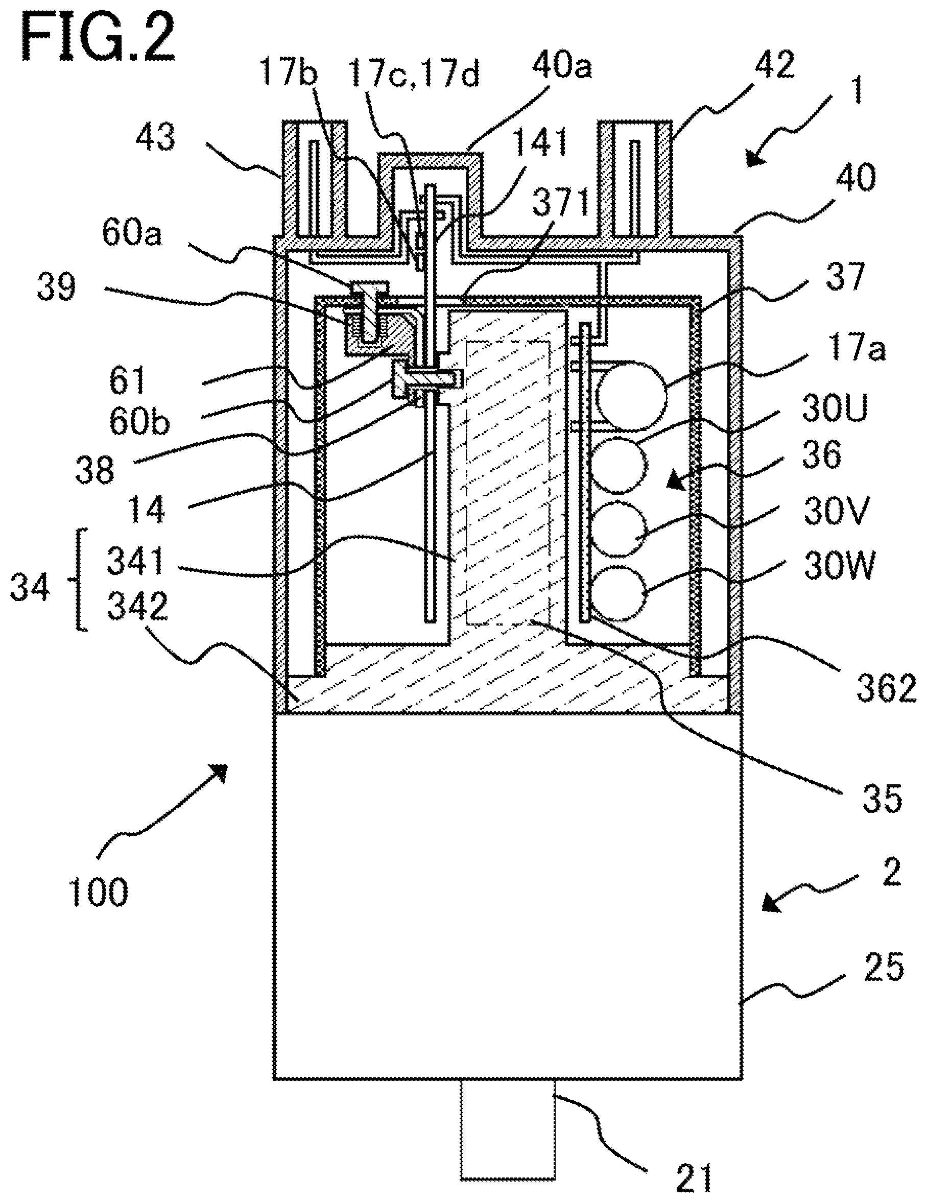 Patent US12576906 Figure 2 – Electric rotating machine apparatus and electric power steering apparatus