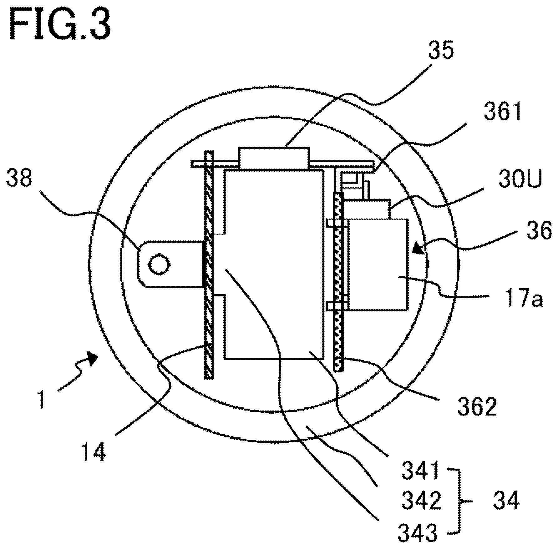 Patent US12576906 Figure 3 – Electric rotating machine apparatus and electric power steering apparatus