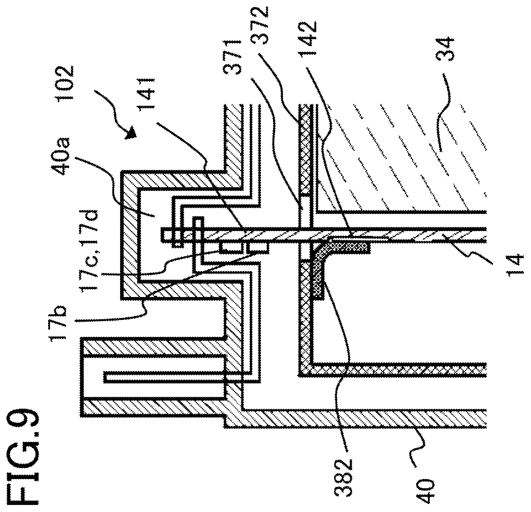 Patent US12576906 Figure 9 – Electric rotating machine apparatus and electric power steering apparatus