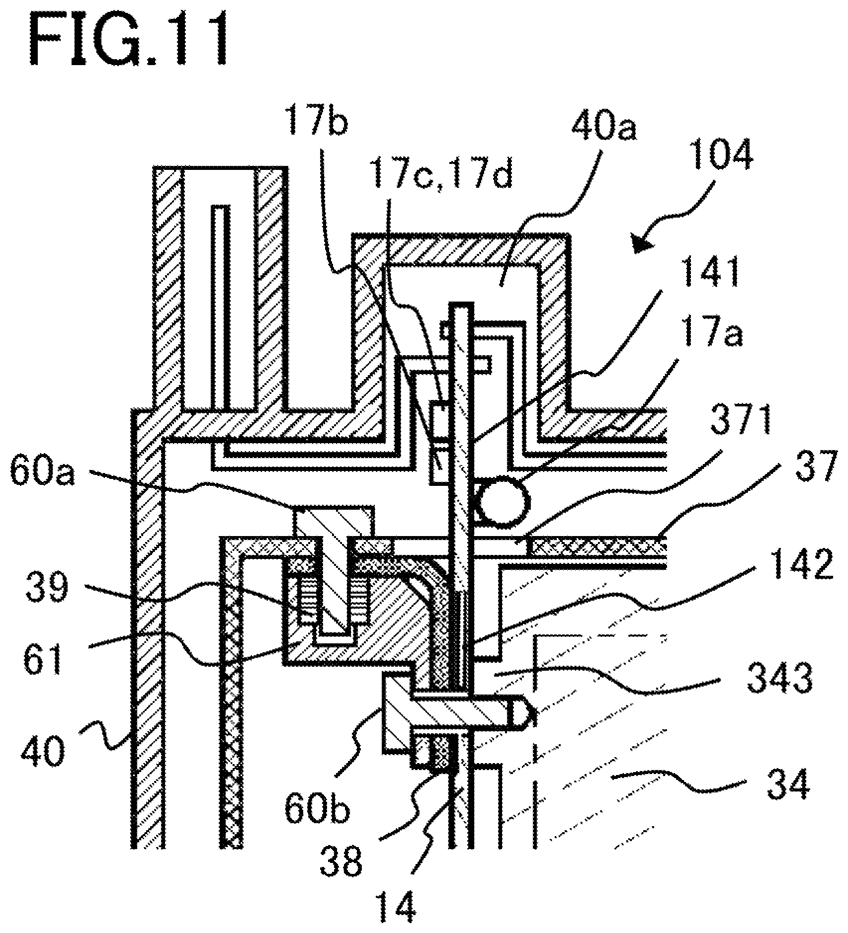 Patent US12576906 Figure 11 – Electric rotating machine apparatus and electric power steering apparatus