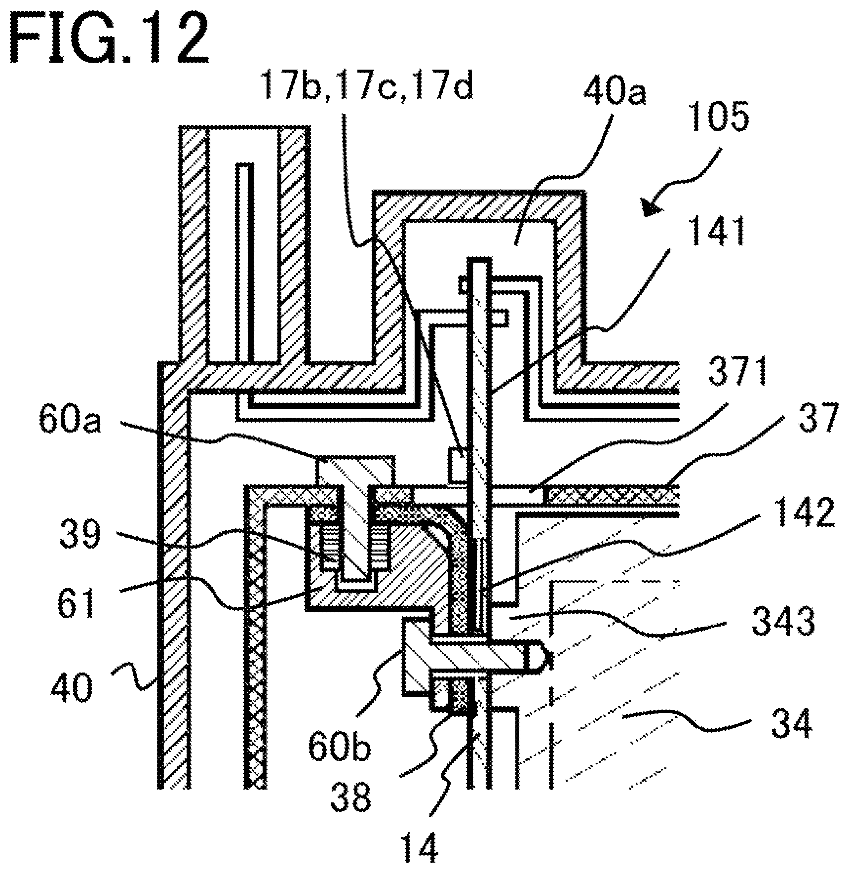 Patent US12576906 Figure 12 – Electric rotating machine apparatus and electric power steering apparatus