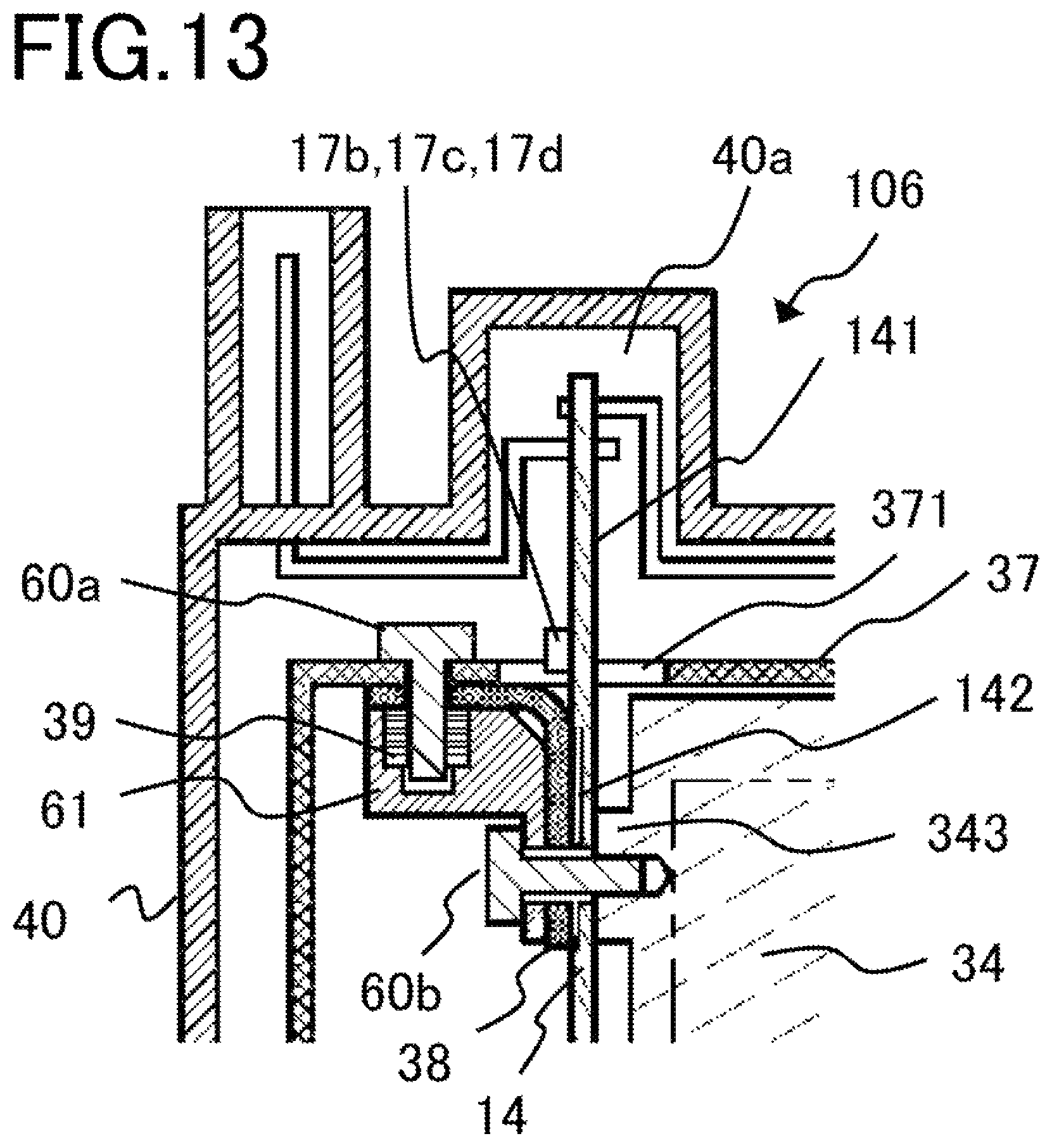Patent US12576906 Figure 13 – Electric rotating machine apparatus and electric power steering apparatus