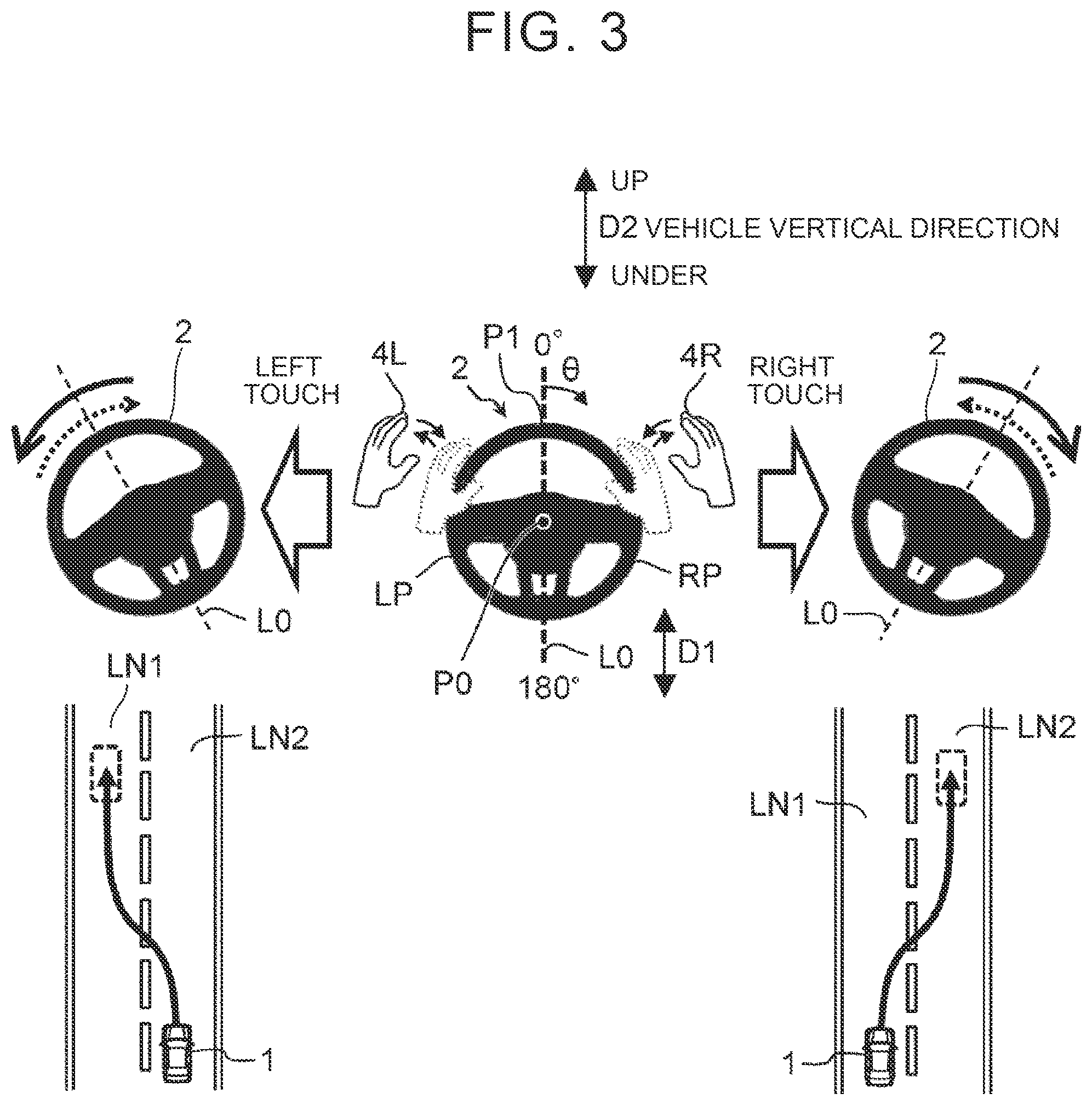 Patent US12576909 Figure 3 – Driving assistance device