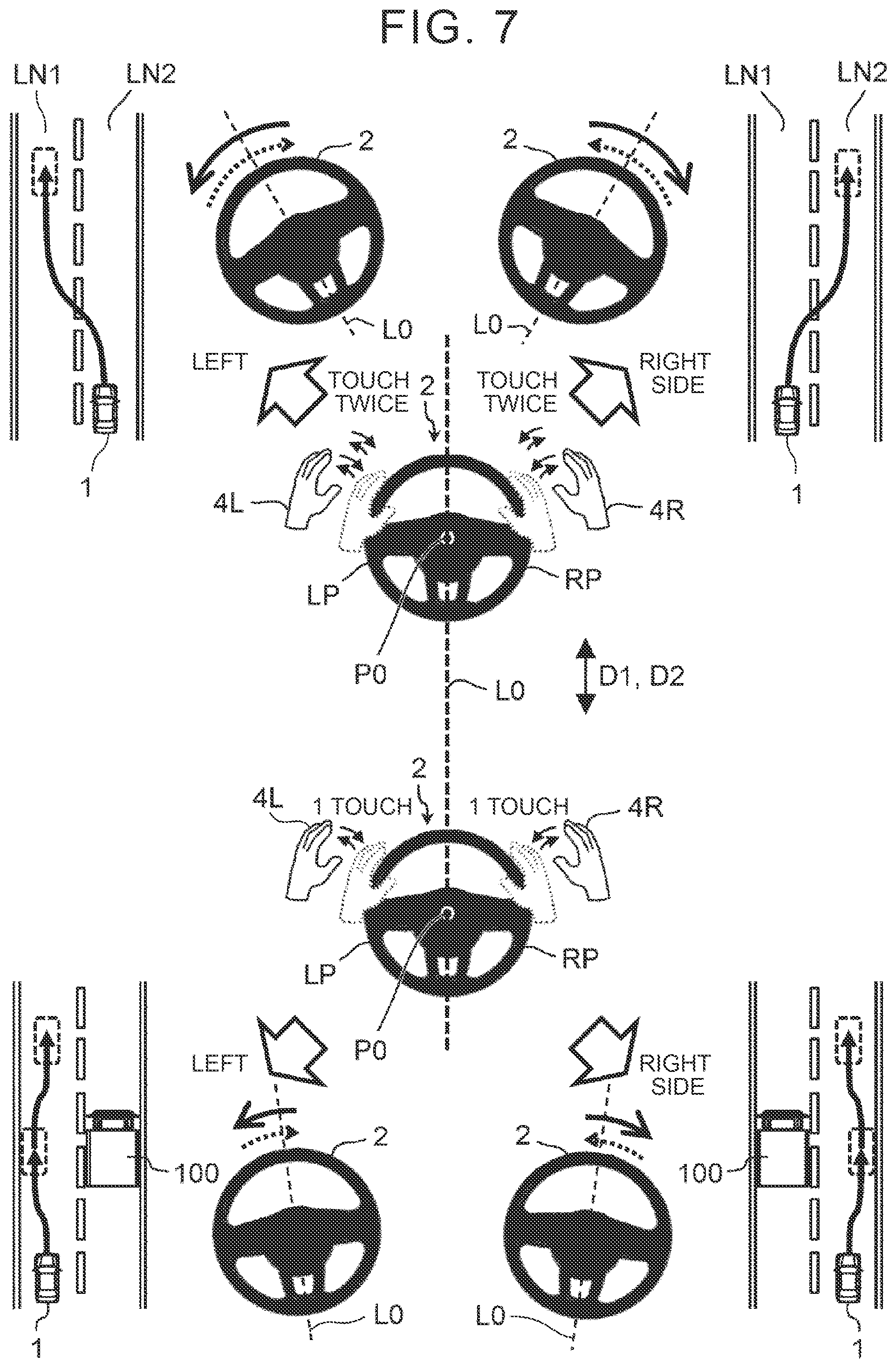 Patent US12576909 Figure 7 – Driving assistance device