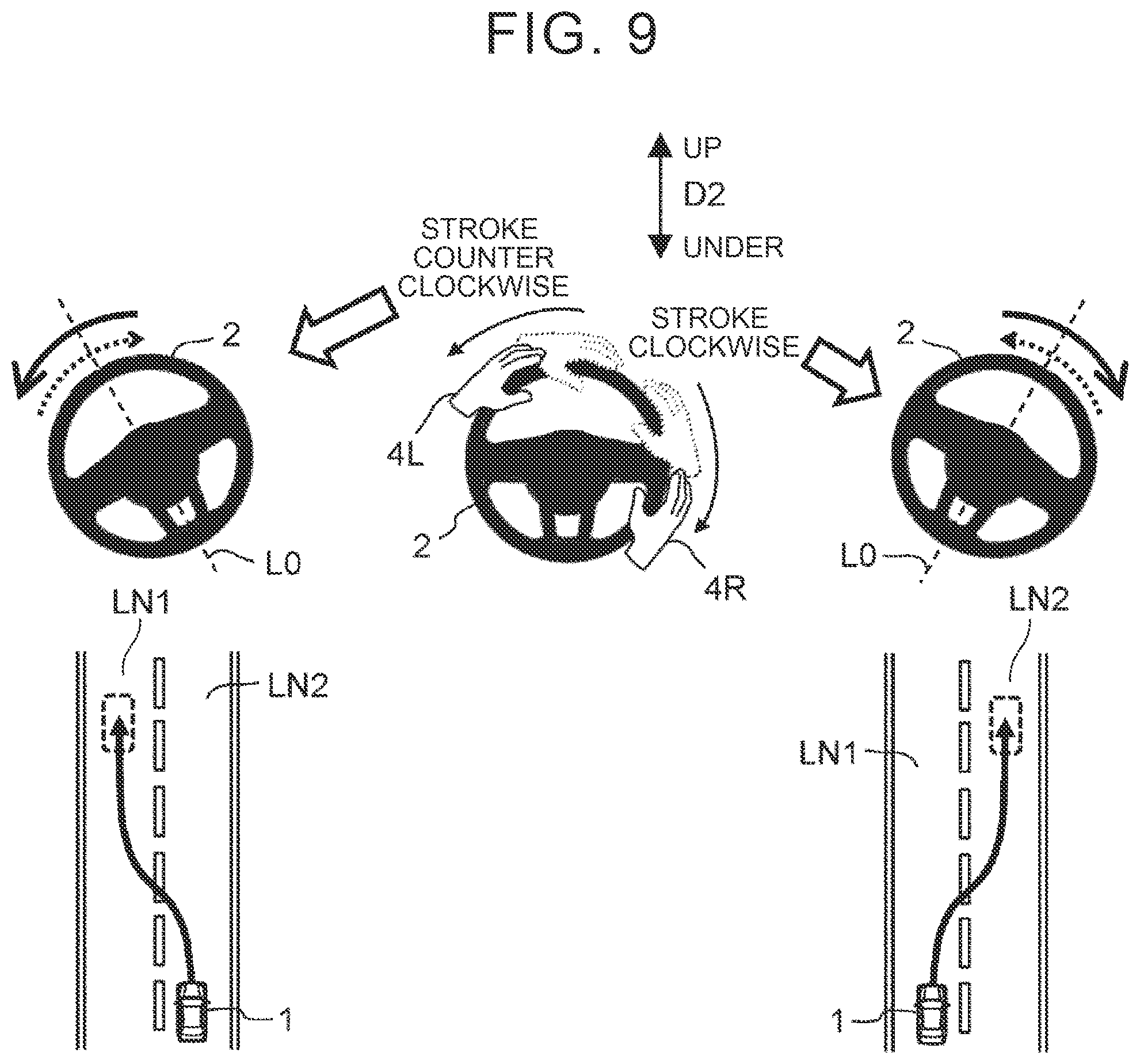 Patent US12576909 Figure 9 – Driving assistance device