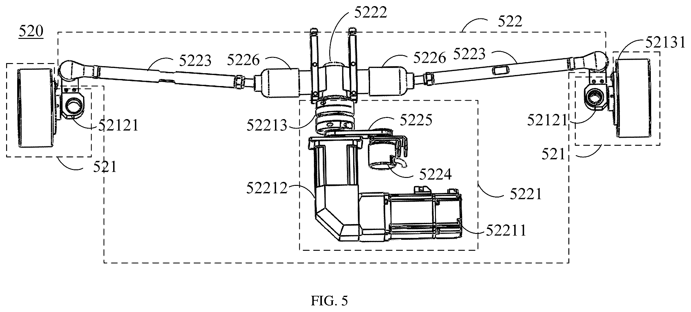 Patent US12576912 Figure 3 – Vehicle chassis and vehicle