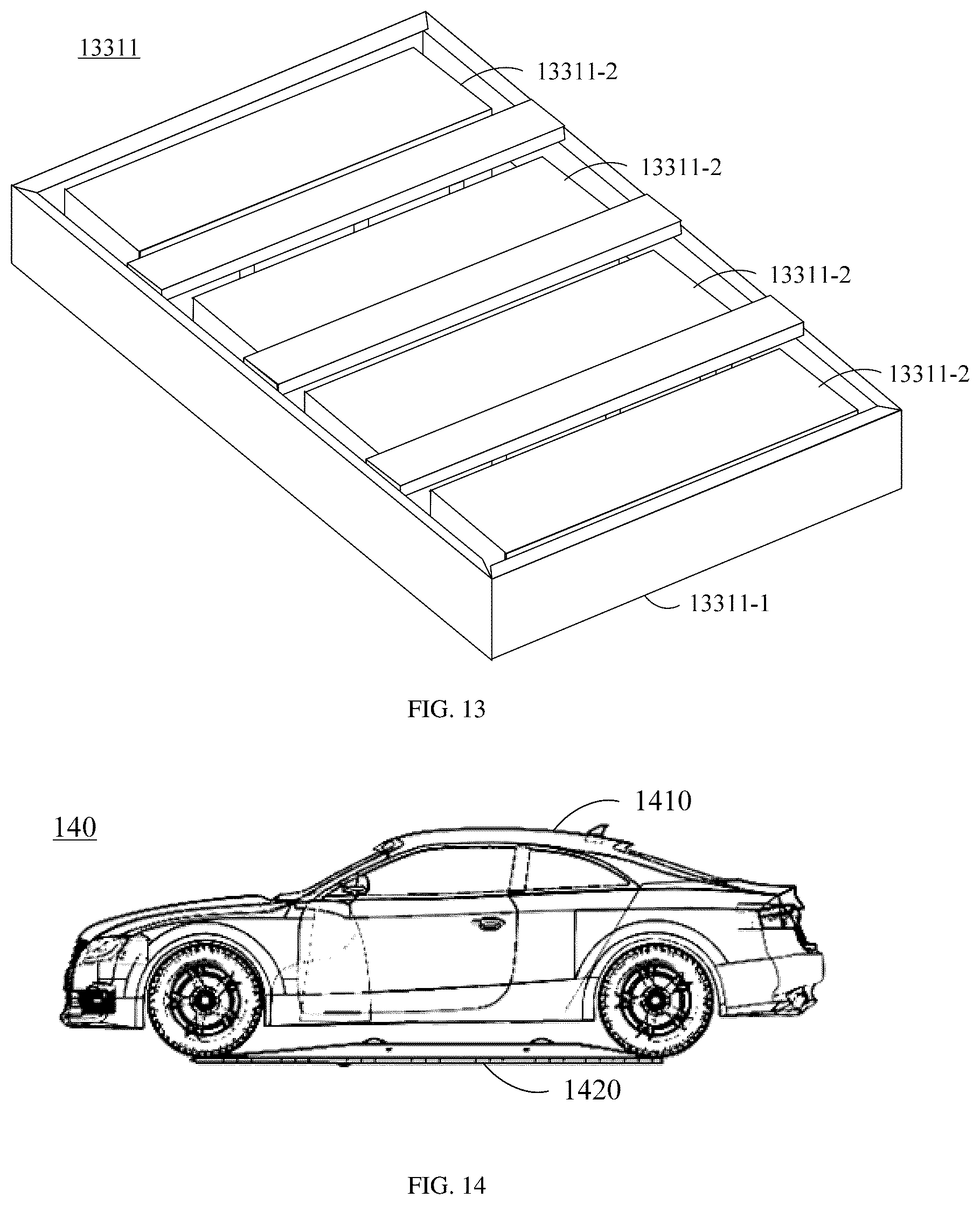 Patent US12576912 Figure 8 – Vehicle chassis and vehicle