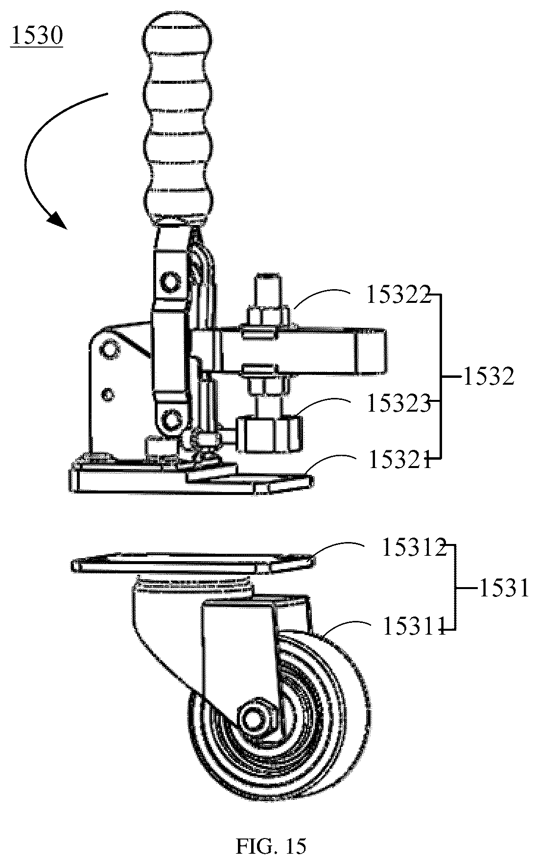 Patent US12576912 Figure 9 – Vehicle chassis and vehicle