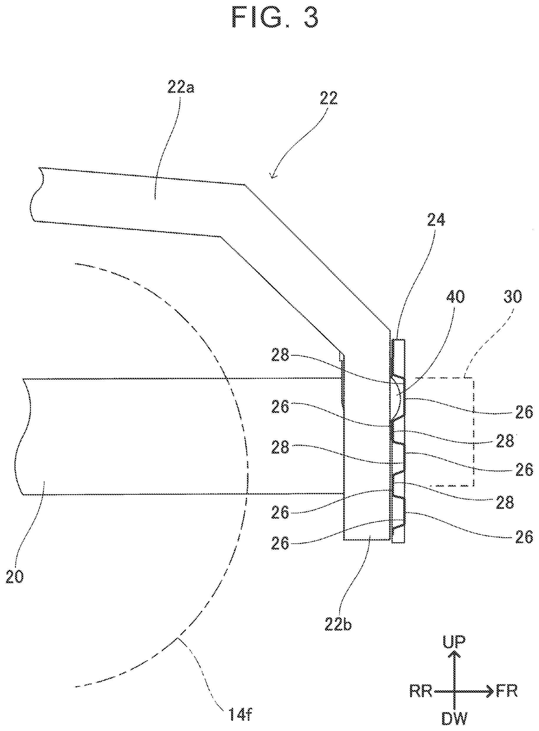 Patent US12576913 Figure 3 – Vehicle