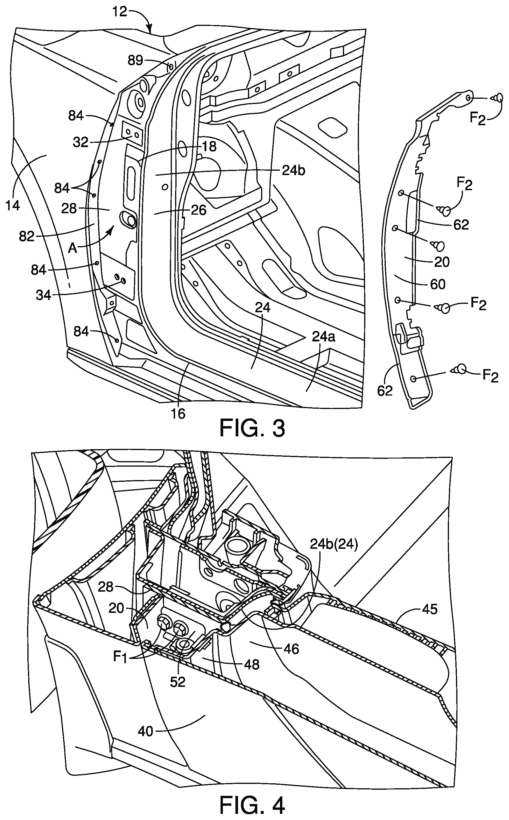 Patent US12576917 Figure 3 – Body panel assembly