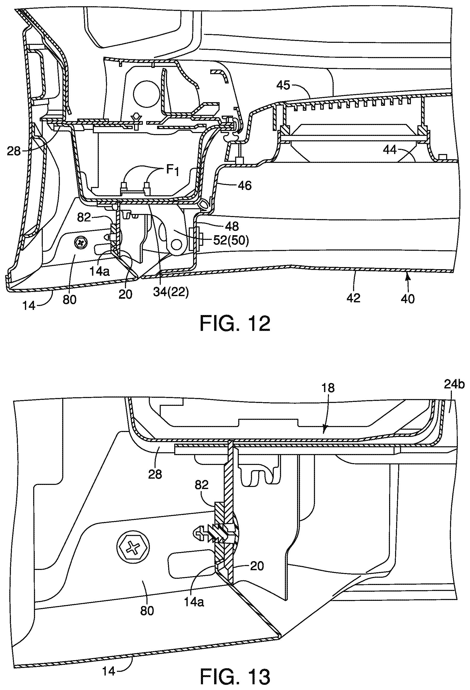 Patent US12576917 Figure 8 – Body panel assembly