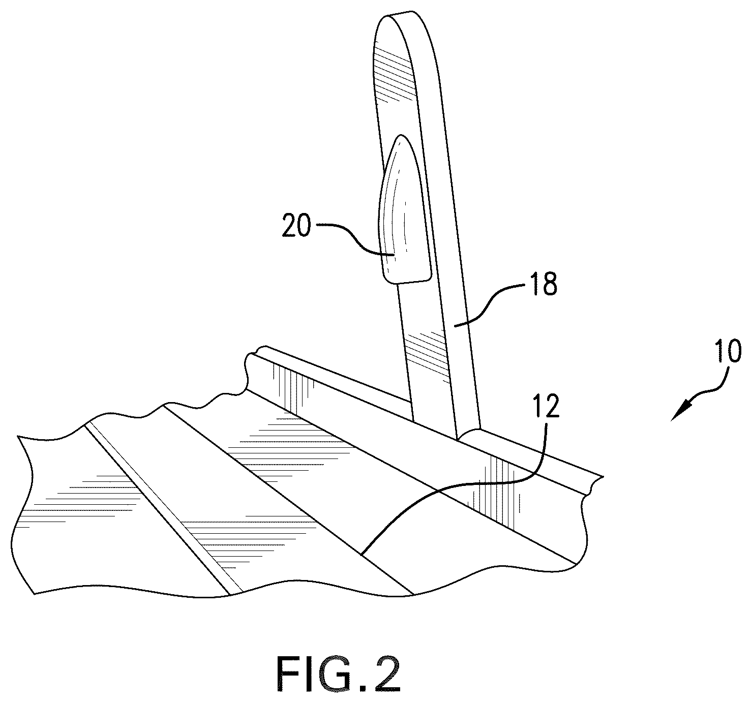 Patent US12576921 Figure 2 – Finish part and structure