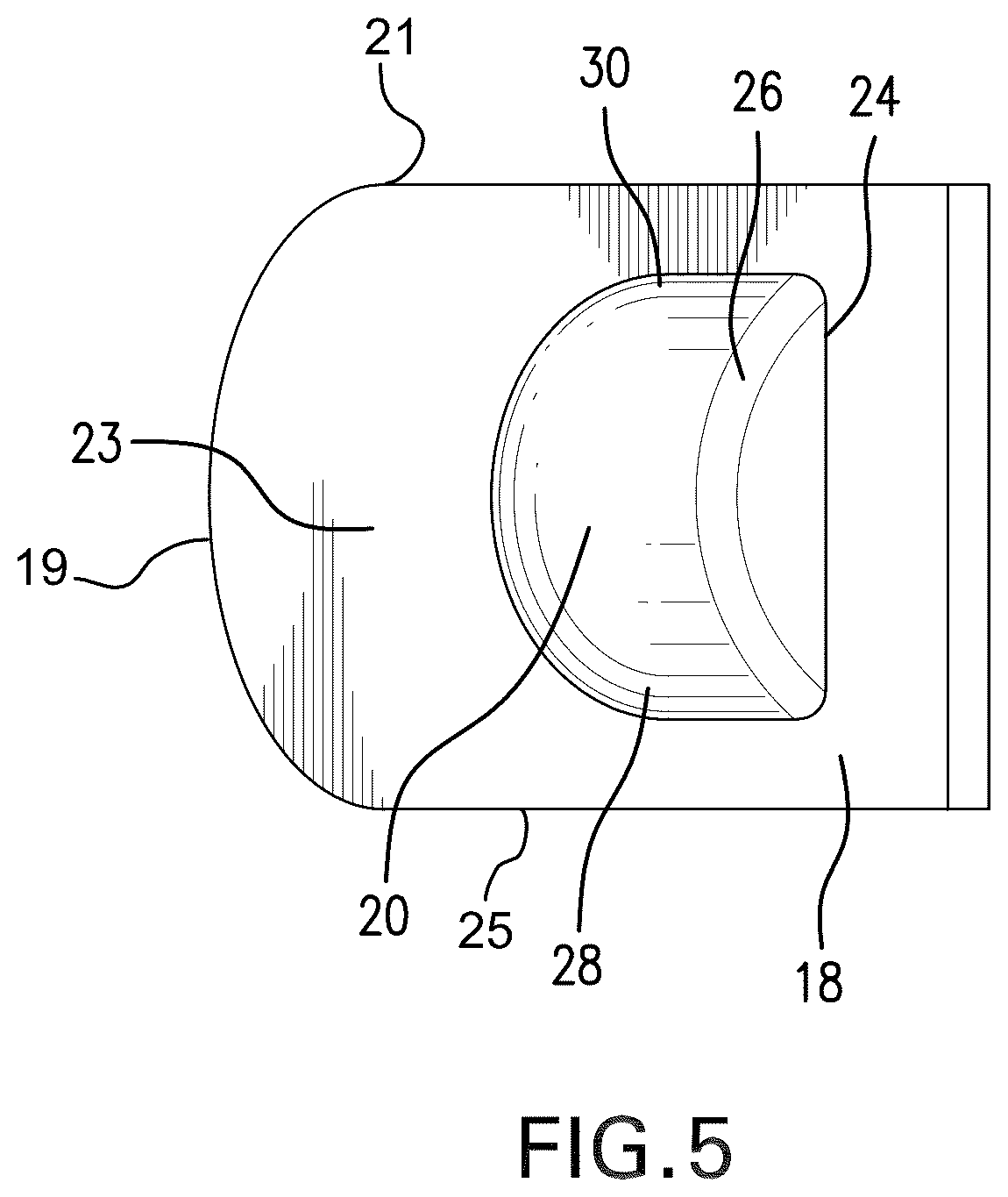 Patent US12576921 Figure 5 – Finish part and structure