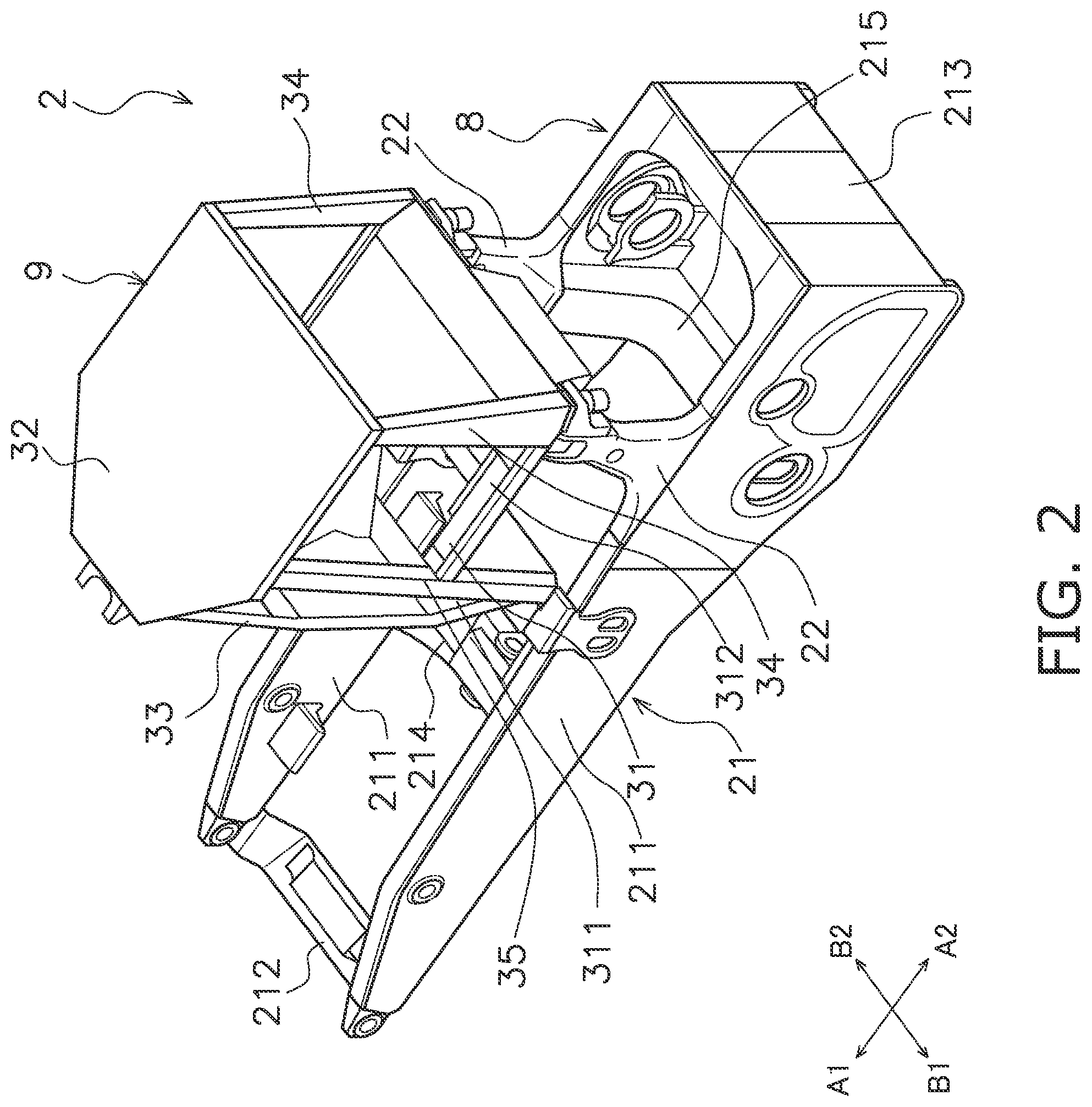 Patent US12576923 Figure 2 – Work vehicle