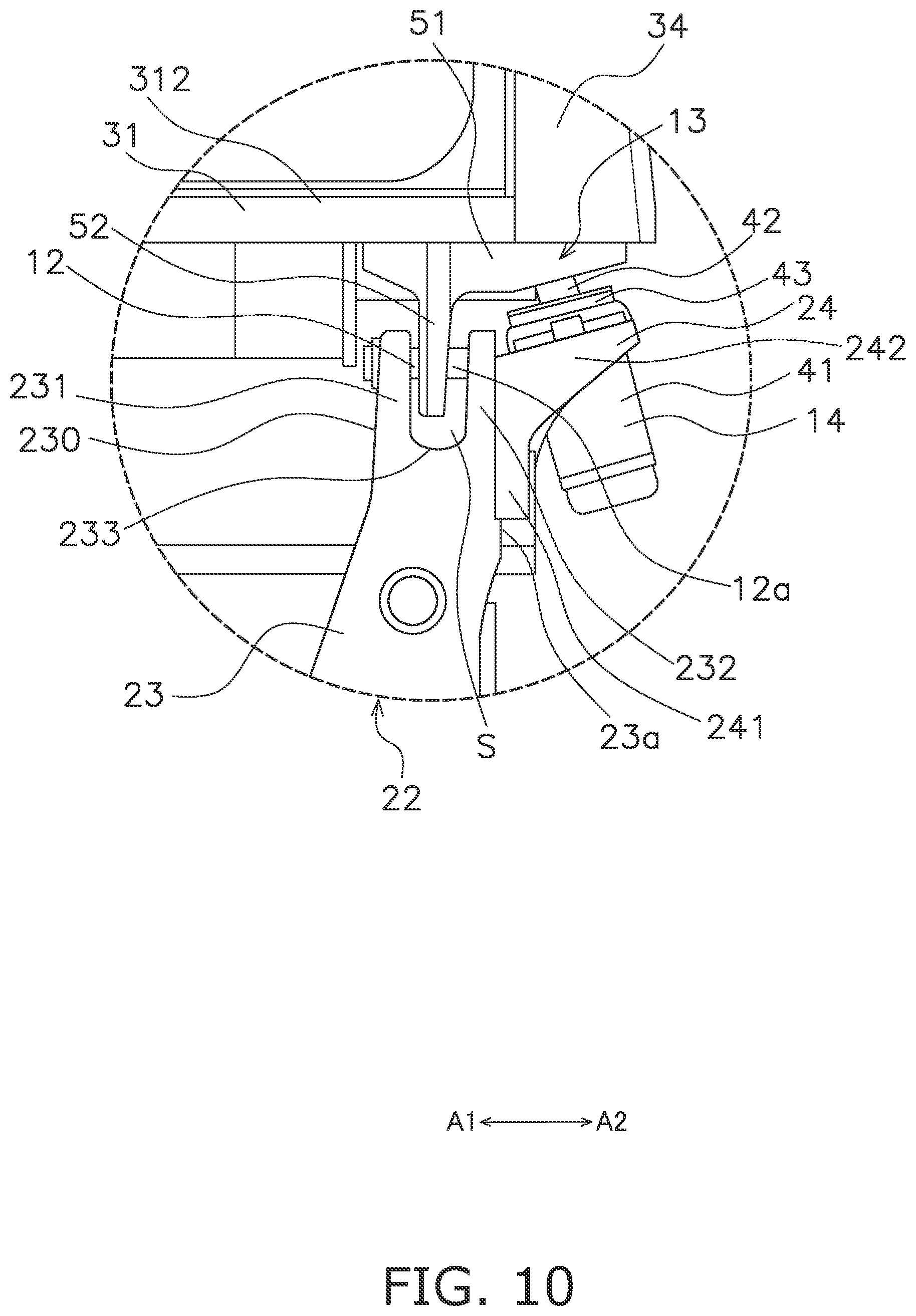 Patent US12576923 Figure 10 – Work vehicle